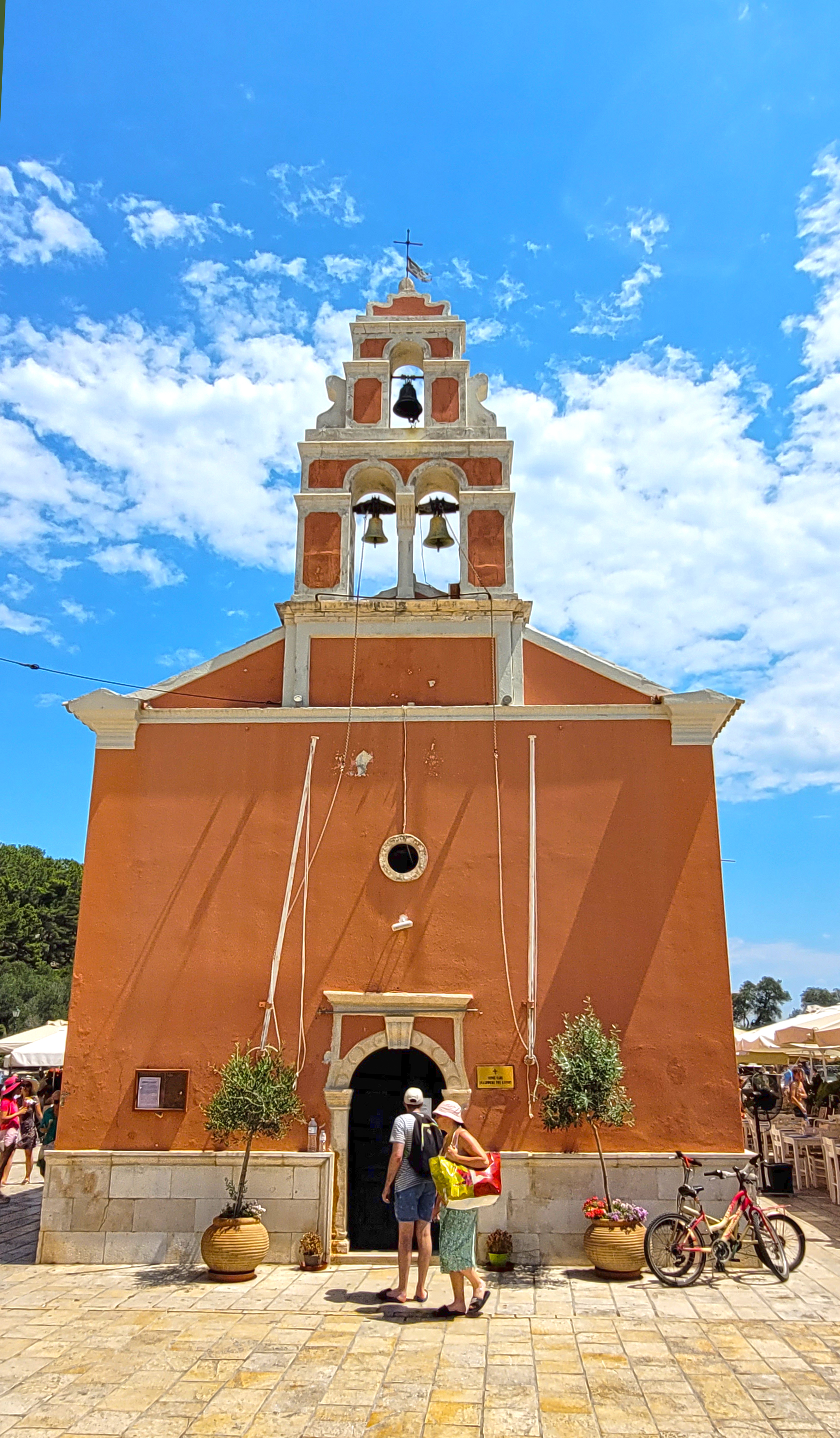 The Orthodox church in Gaios (Paxos island)