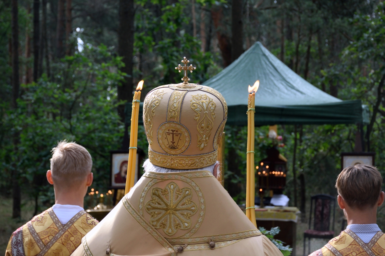 Leśna Liturgia z biskupem Warsonofiuszem 2022