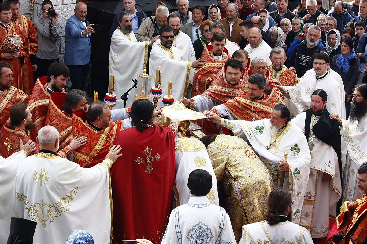 Liturgy in Lelic - Литургија у Лелићу
