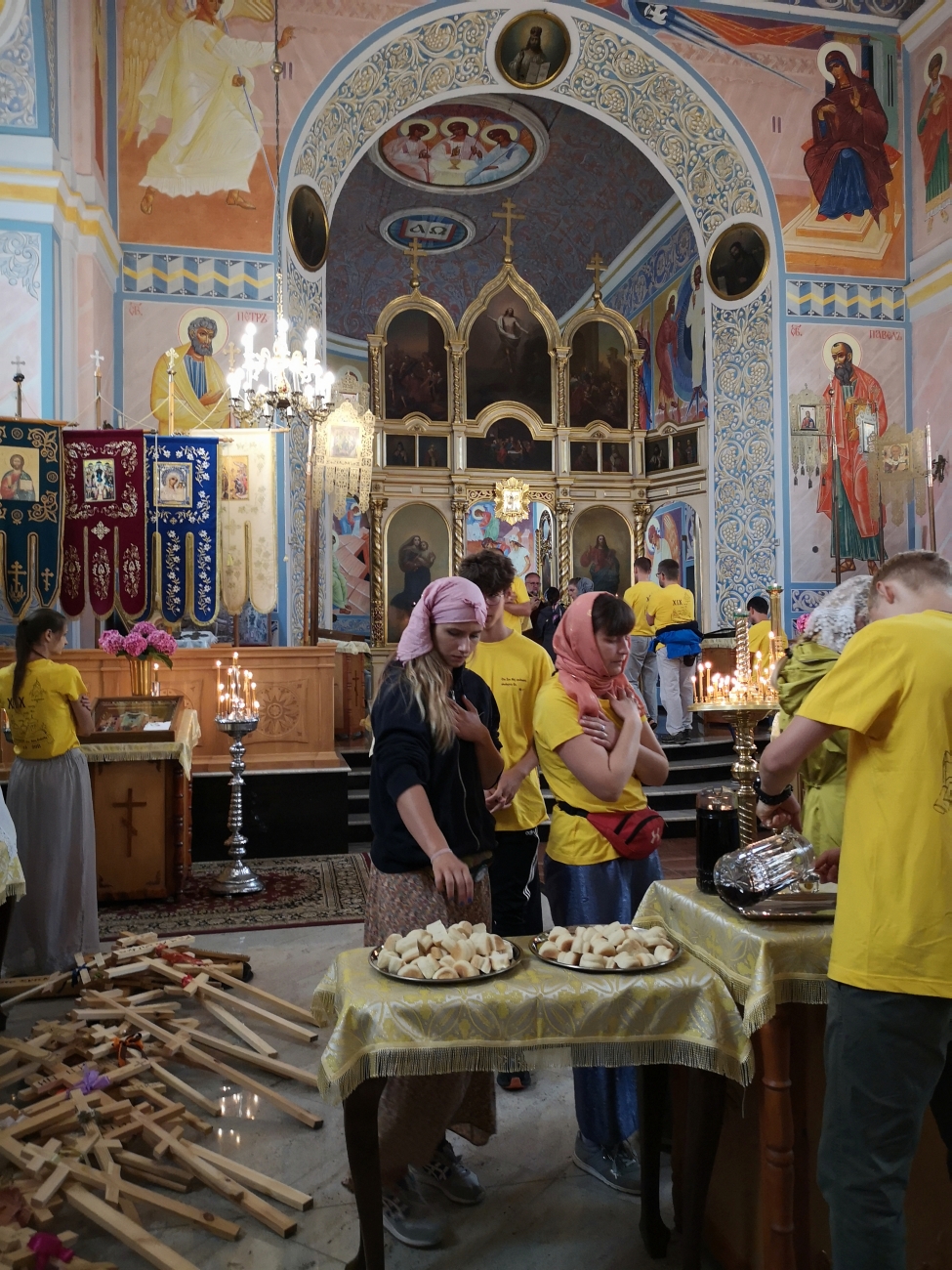 Zapiwka - Liturgia w Drohiczynie, warszawska pielgrzymka 2021