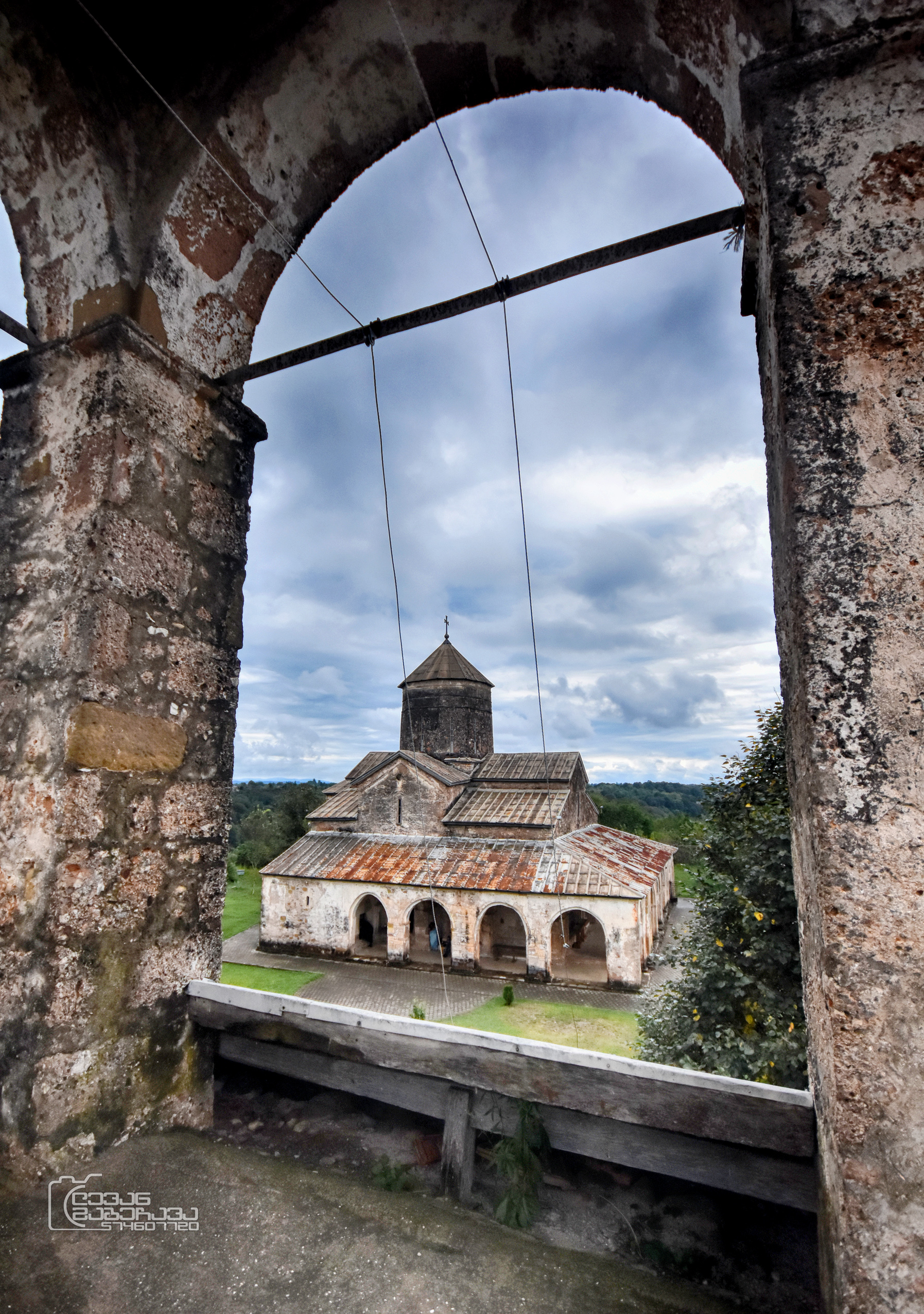 Orthodox Church in Tsalenjikha. Georgia
