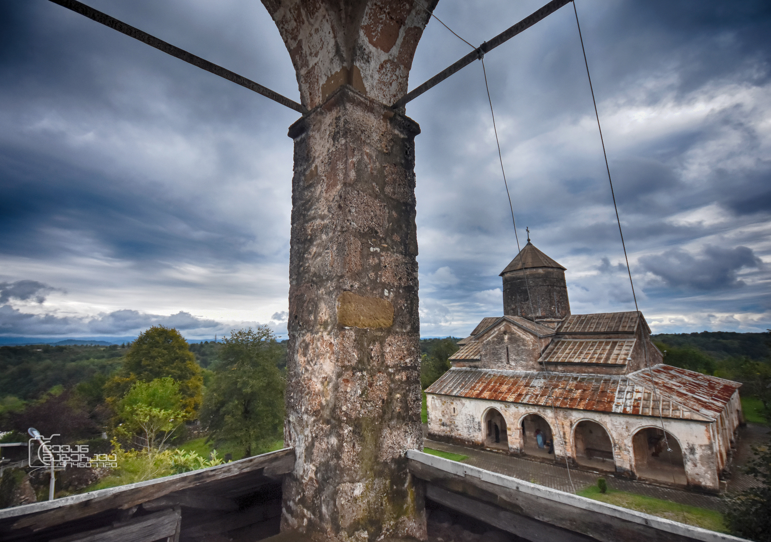 Orthodox Church in Tsalenjikha. Georgia