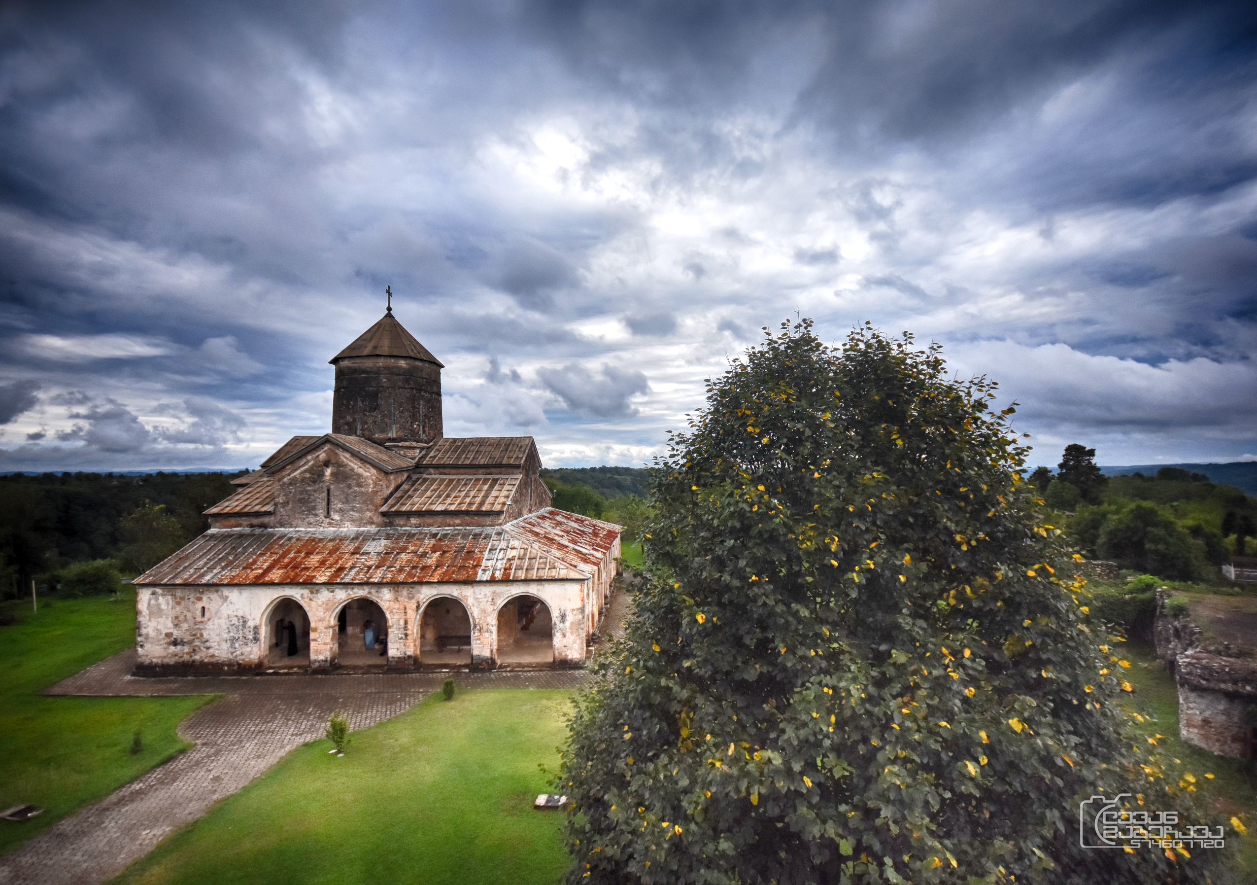 Orthodox Church in Tsalenjikha. Georgia