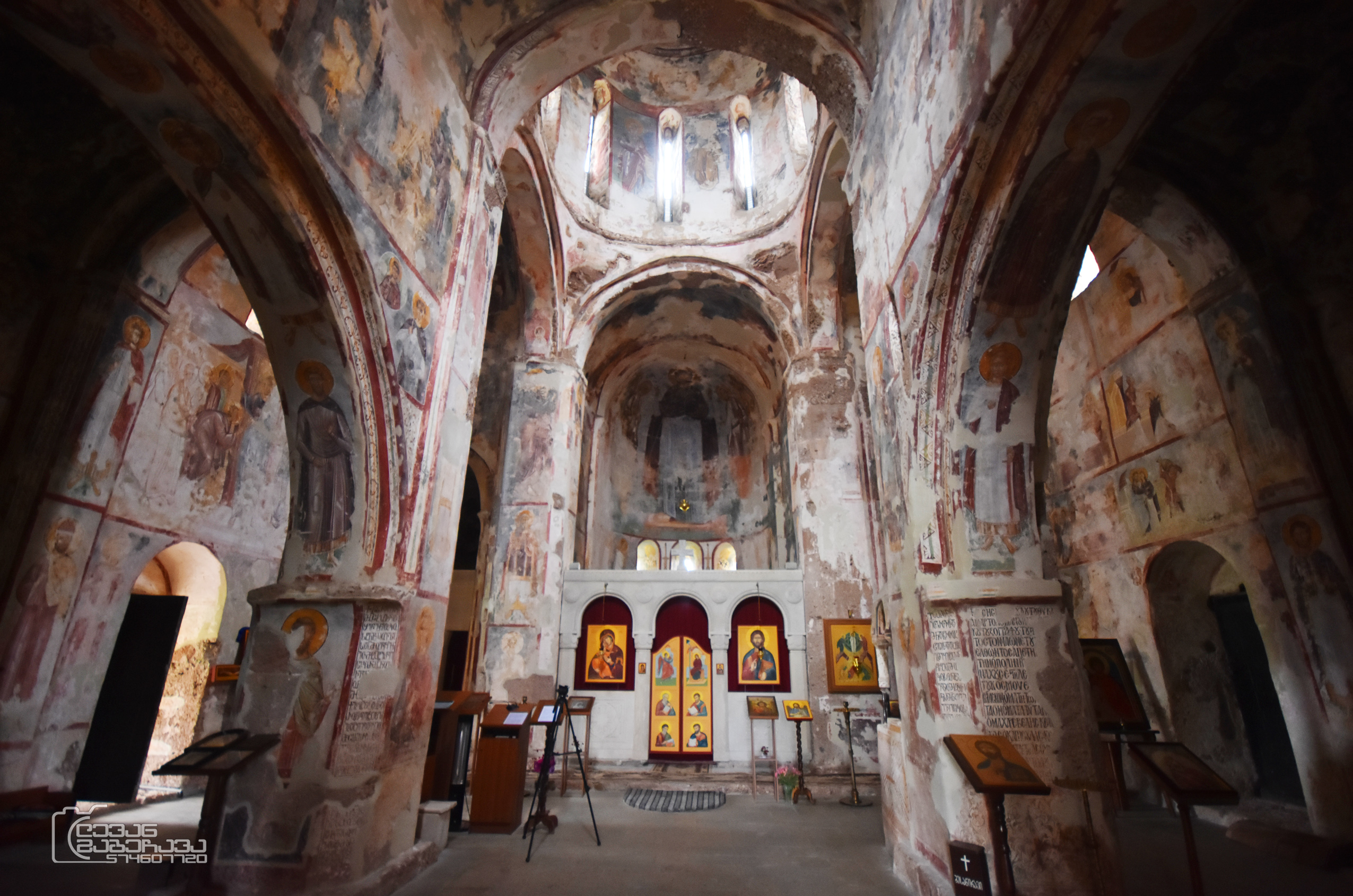 Orthodox Church in Tsalenjikha. Georgia