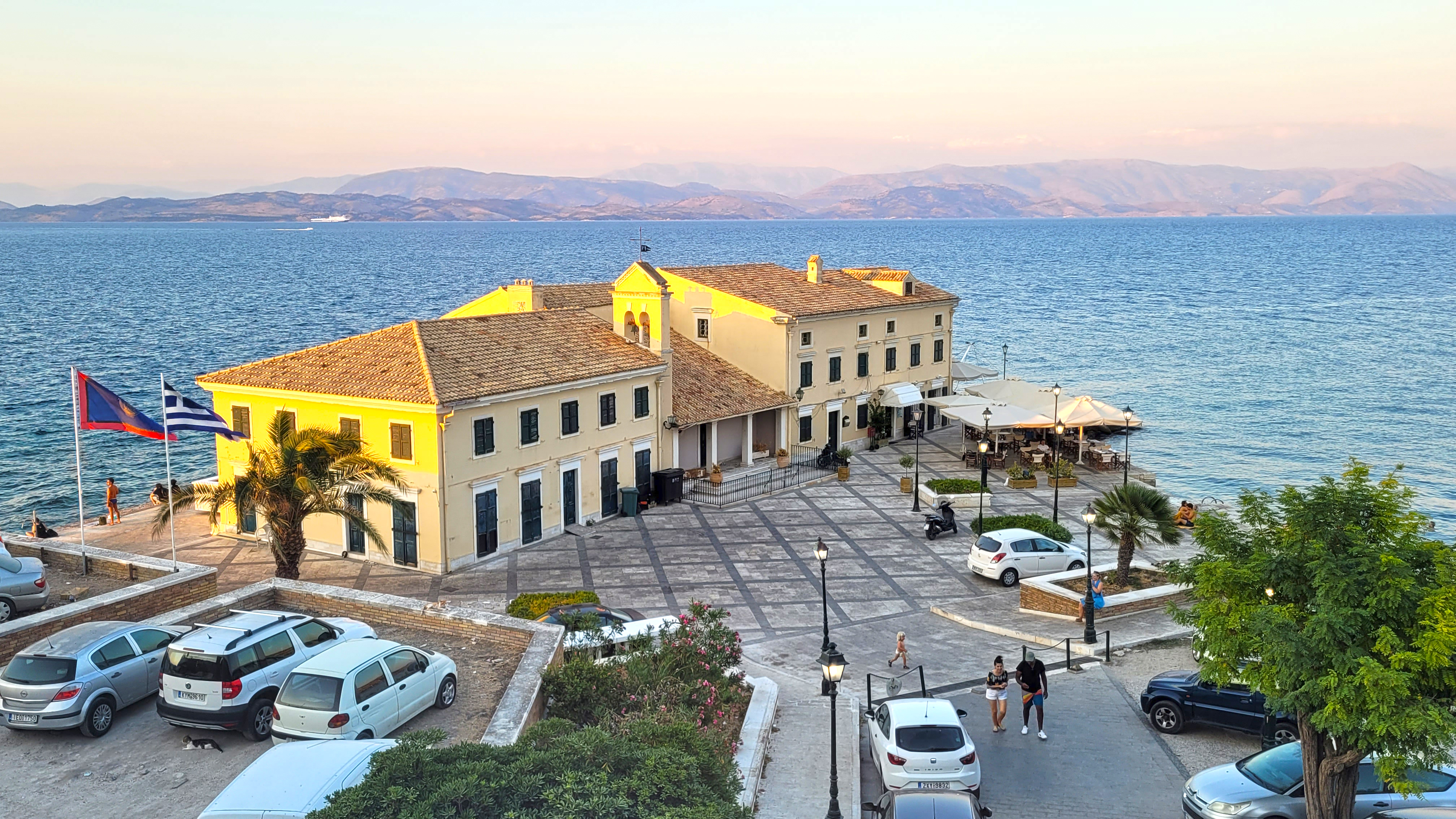 The Orthodox church of Saint Nicholas of the Baths in Corfu