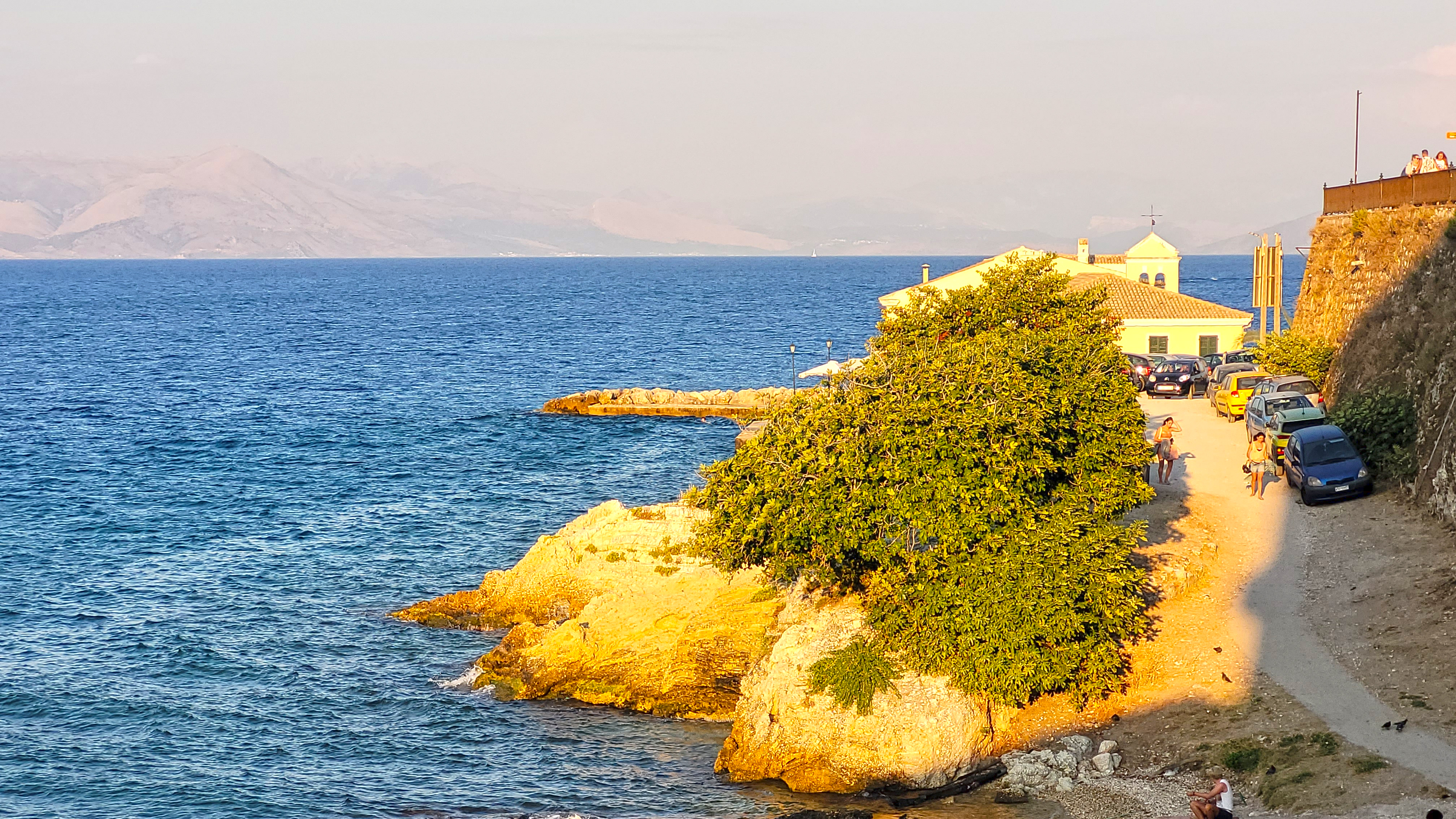 The Orthodox church of Saint Nicholas of the Baths in Corfu