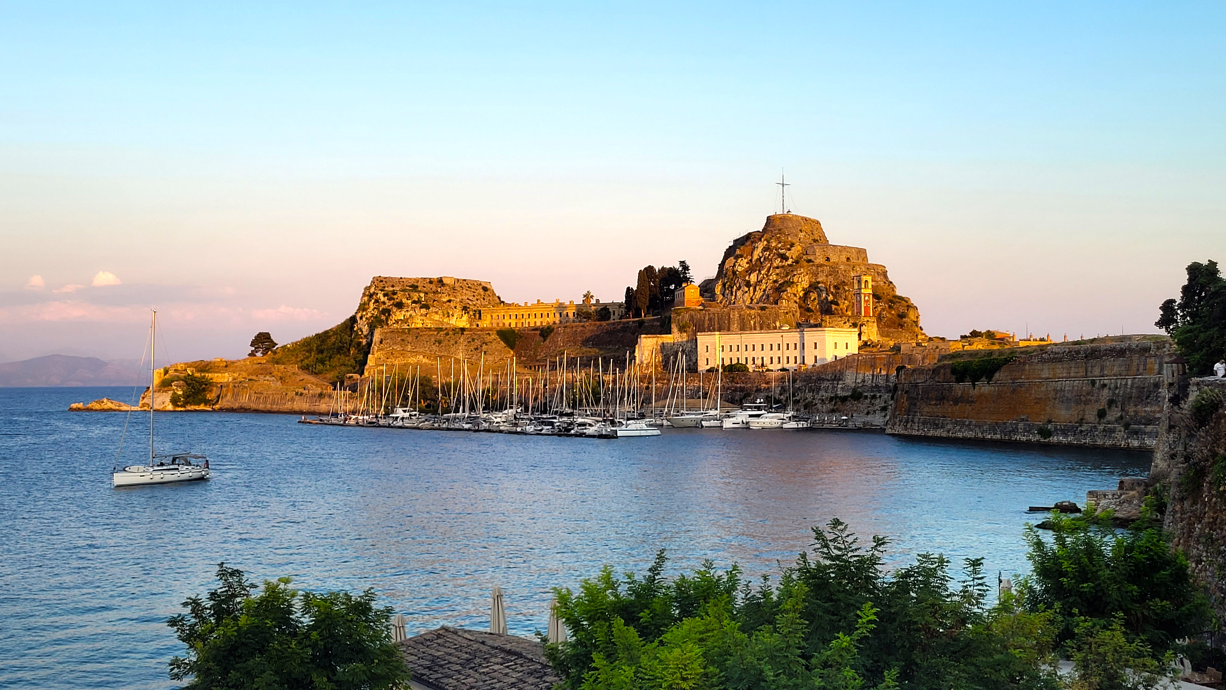 The Orthodox church of Saint Nicholas of the Baths in Corfu