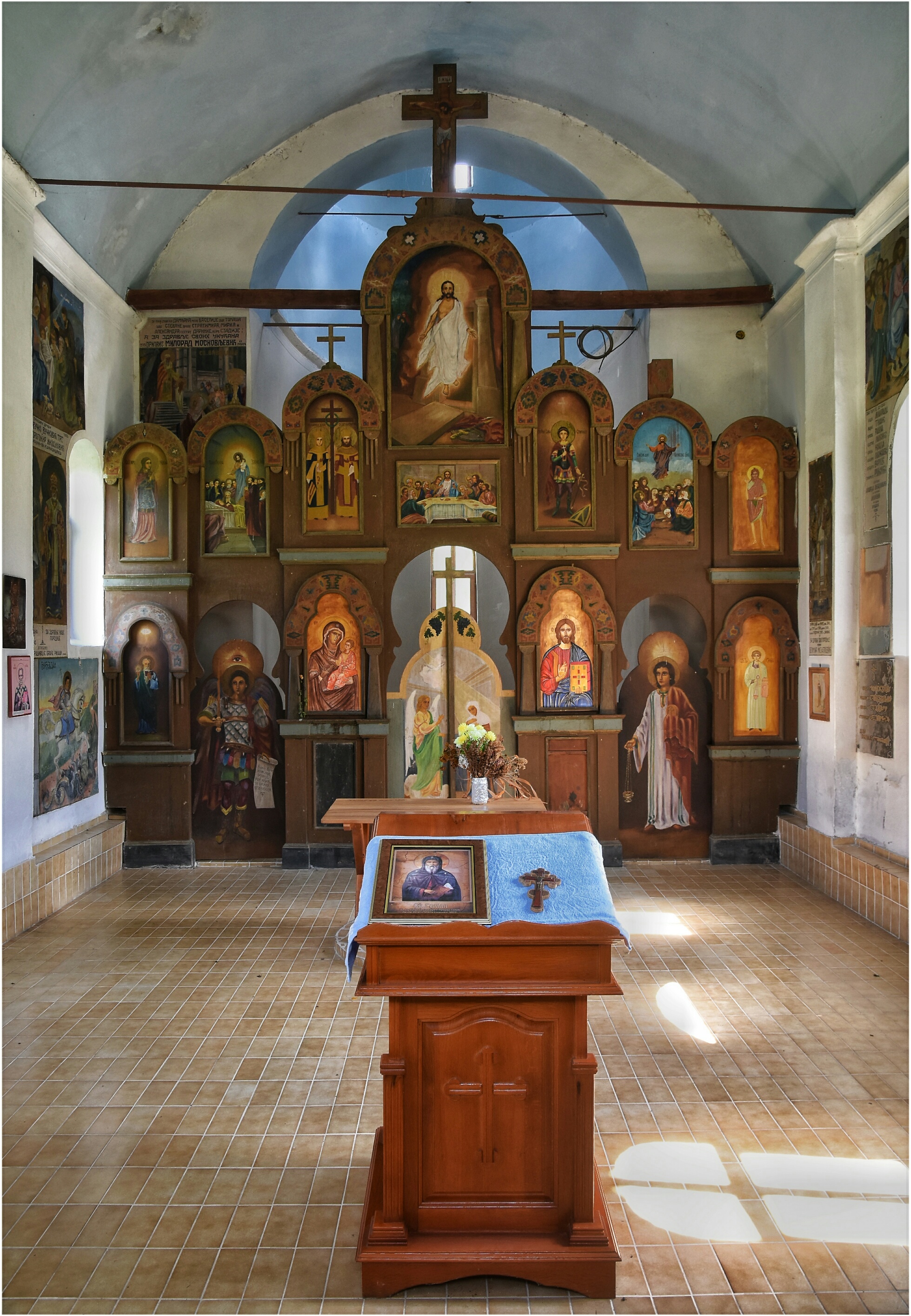 Црква Свети Роман, Рибари код Бруса