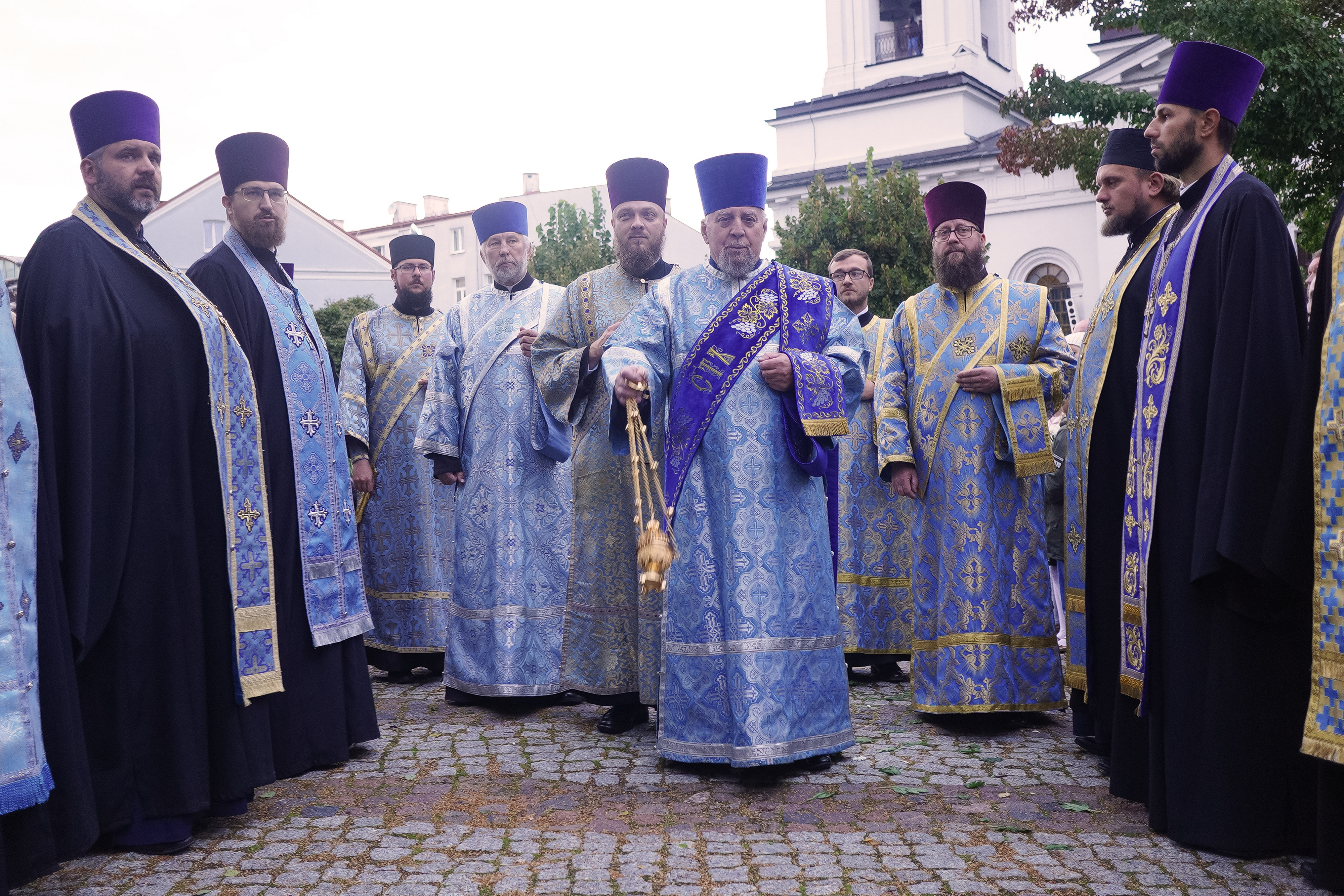 St. Martyr Gabriel feast in St. Nicholas Cathedral in Białystok