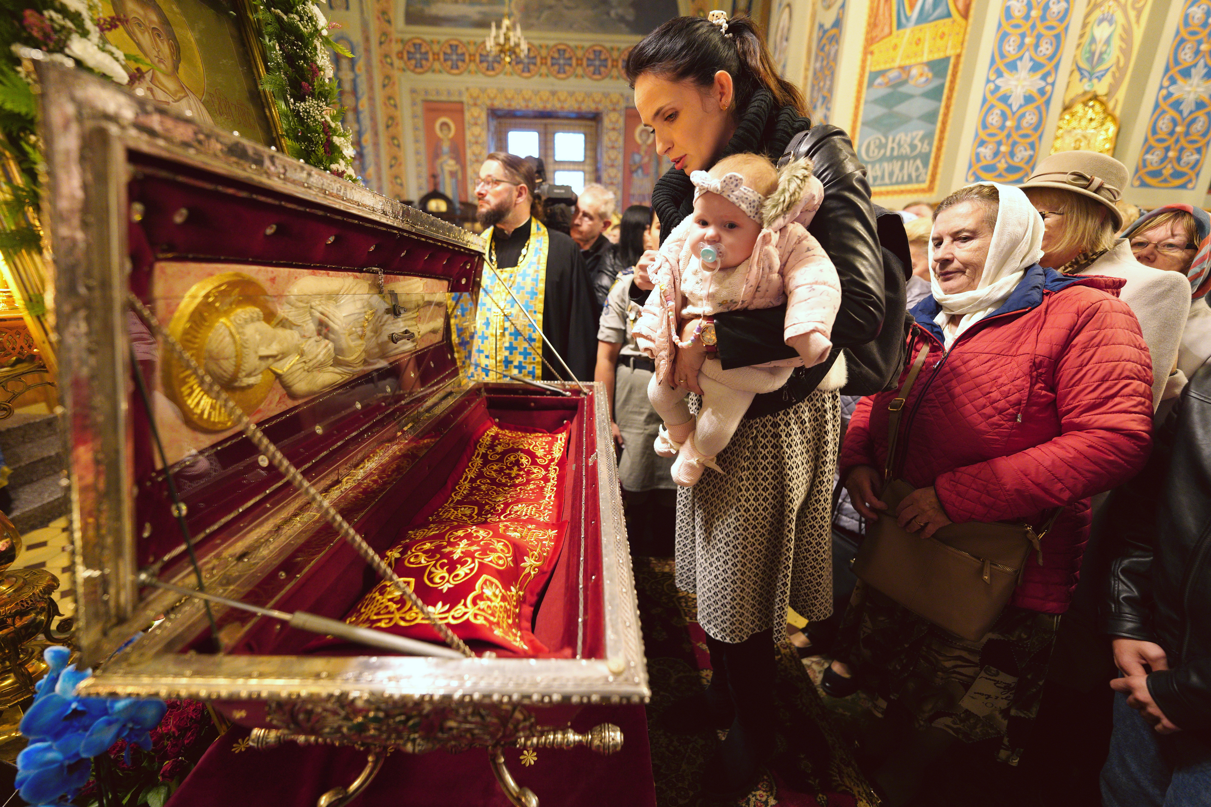 St. Martyr Gabriel feast in St. Nicholas Cathedral in Białystok