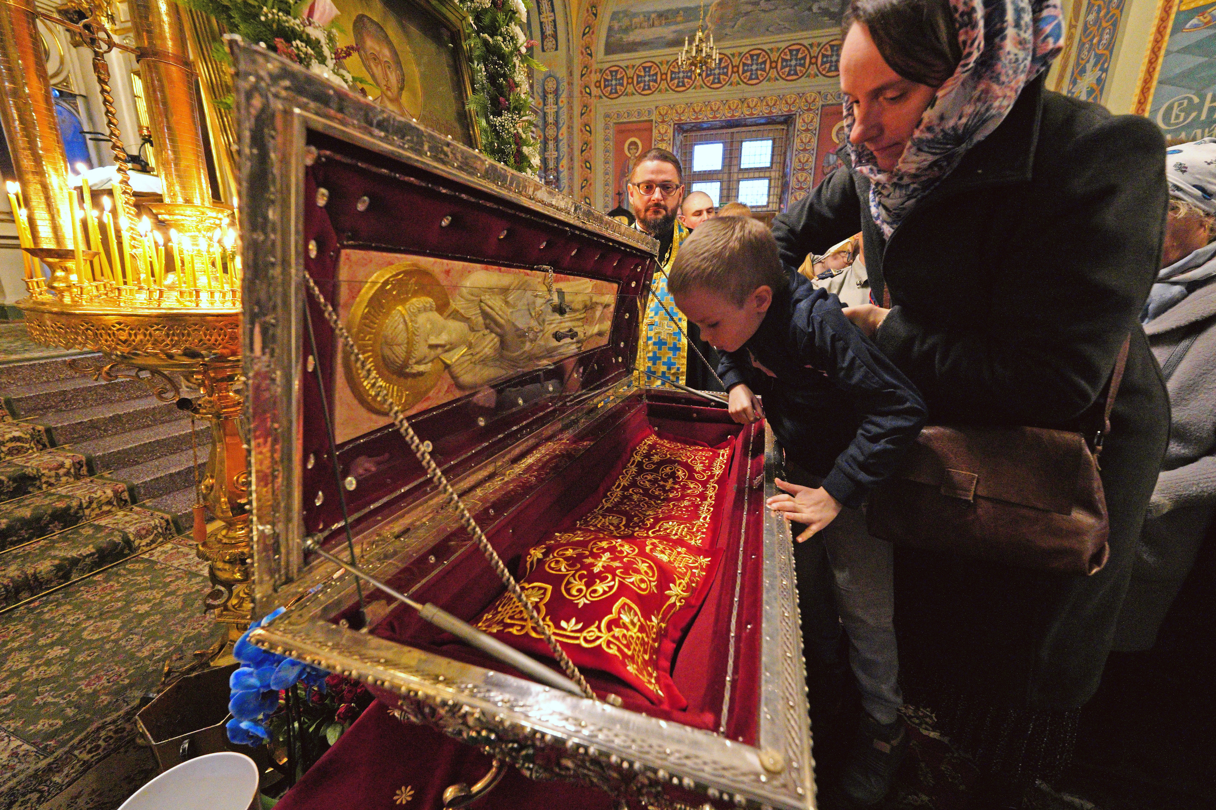 St. Martyr Gabriel feast in St. Nicholas Cathedral in Białystok