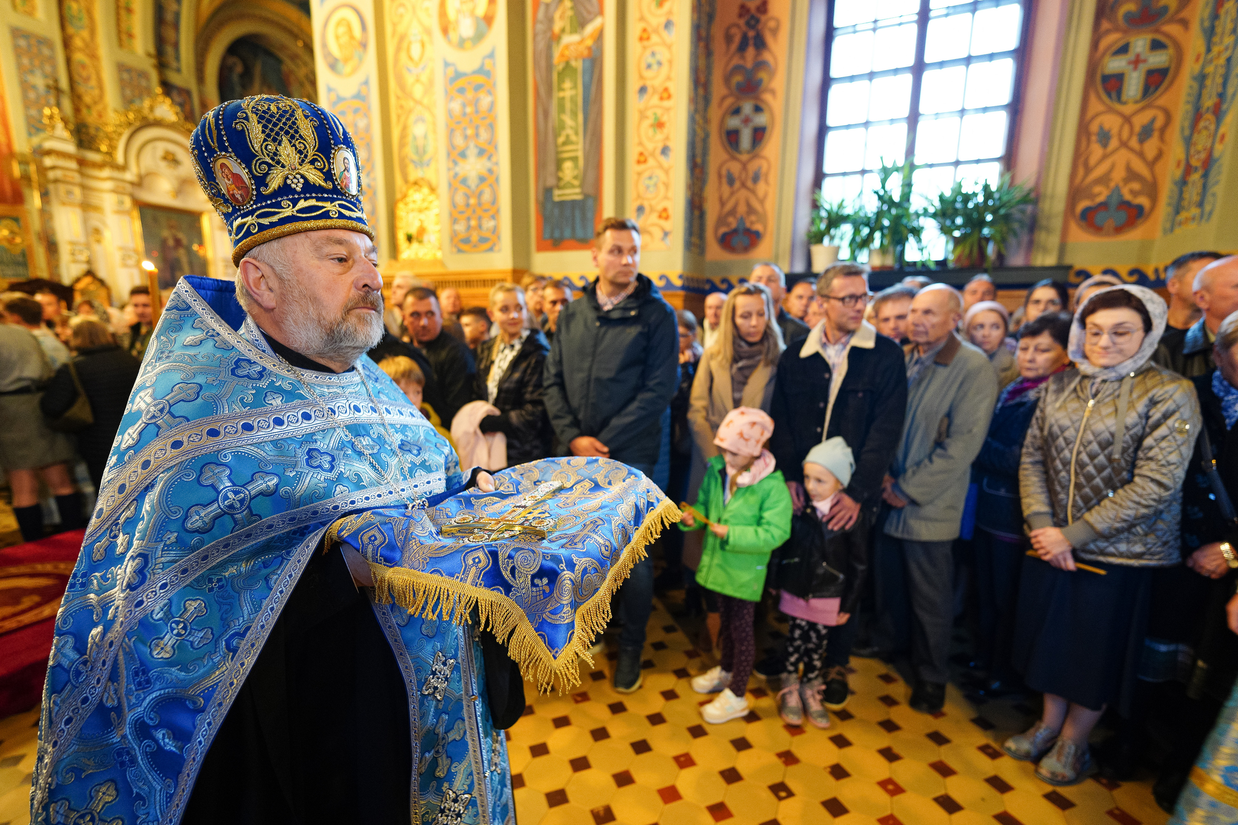 St. Martyr Gabriel feast in St. Nicholas Cathedral in Białystok