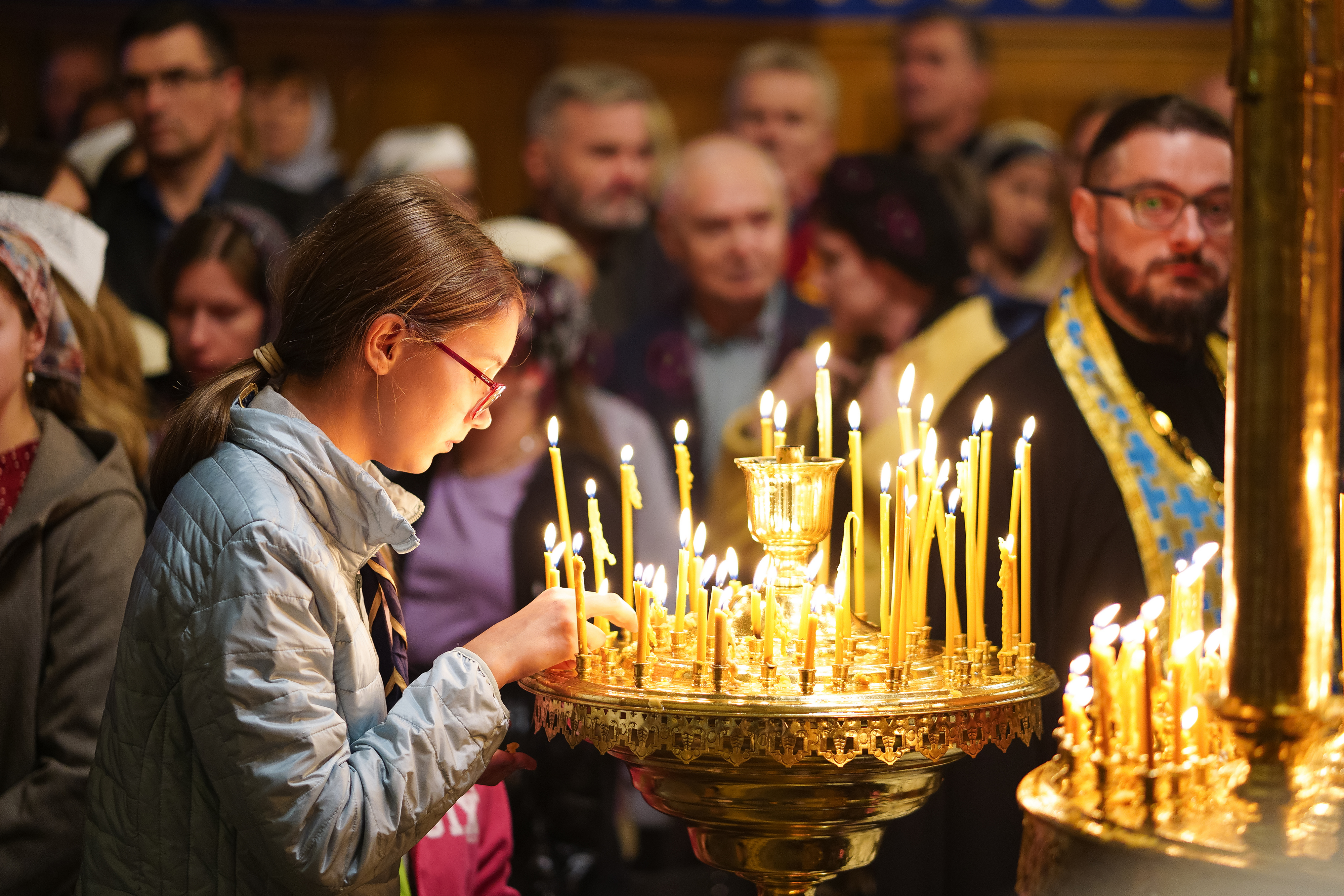 St. Martyr Gabriel feast in St. Nicholas Cathedral in Białystok