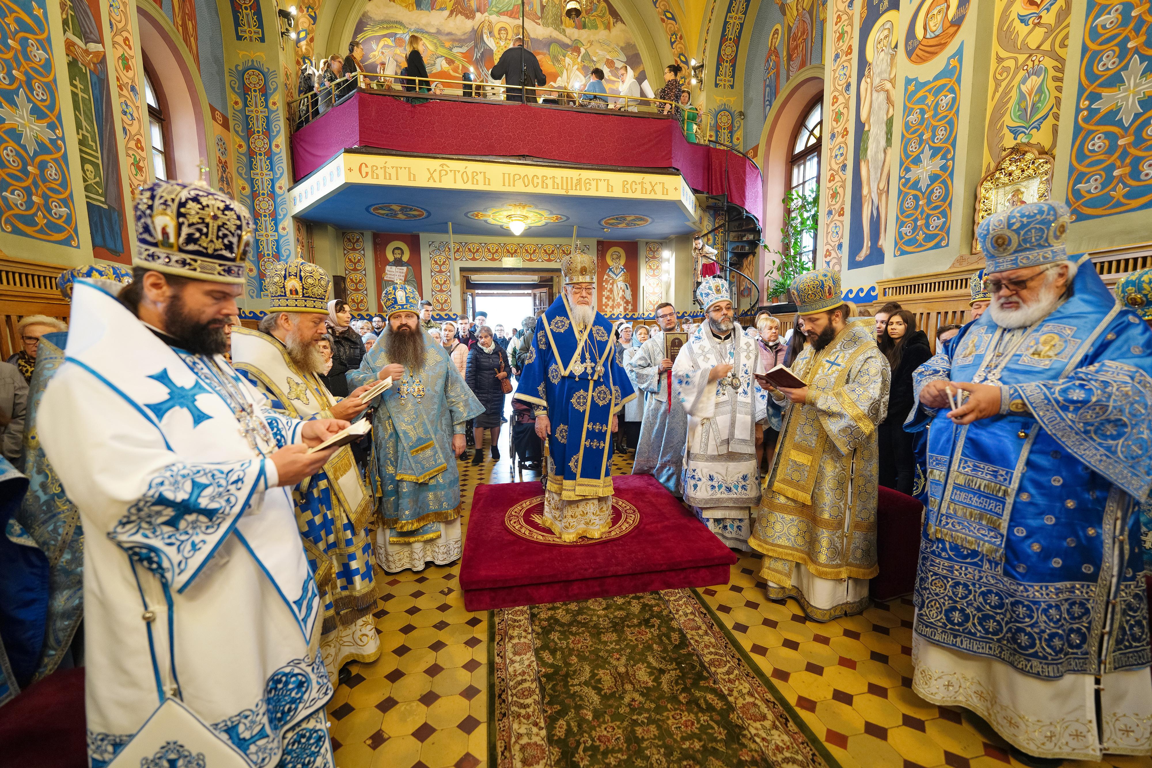 St. Martyr Gabriel feast in St. Nicholas Cathedral in Białystok