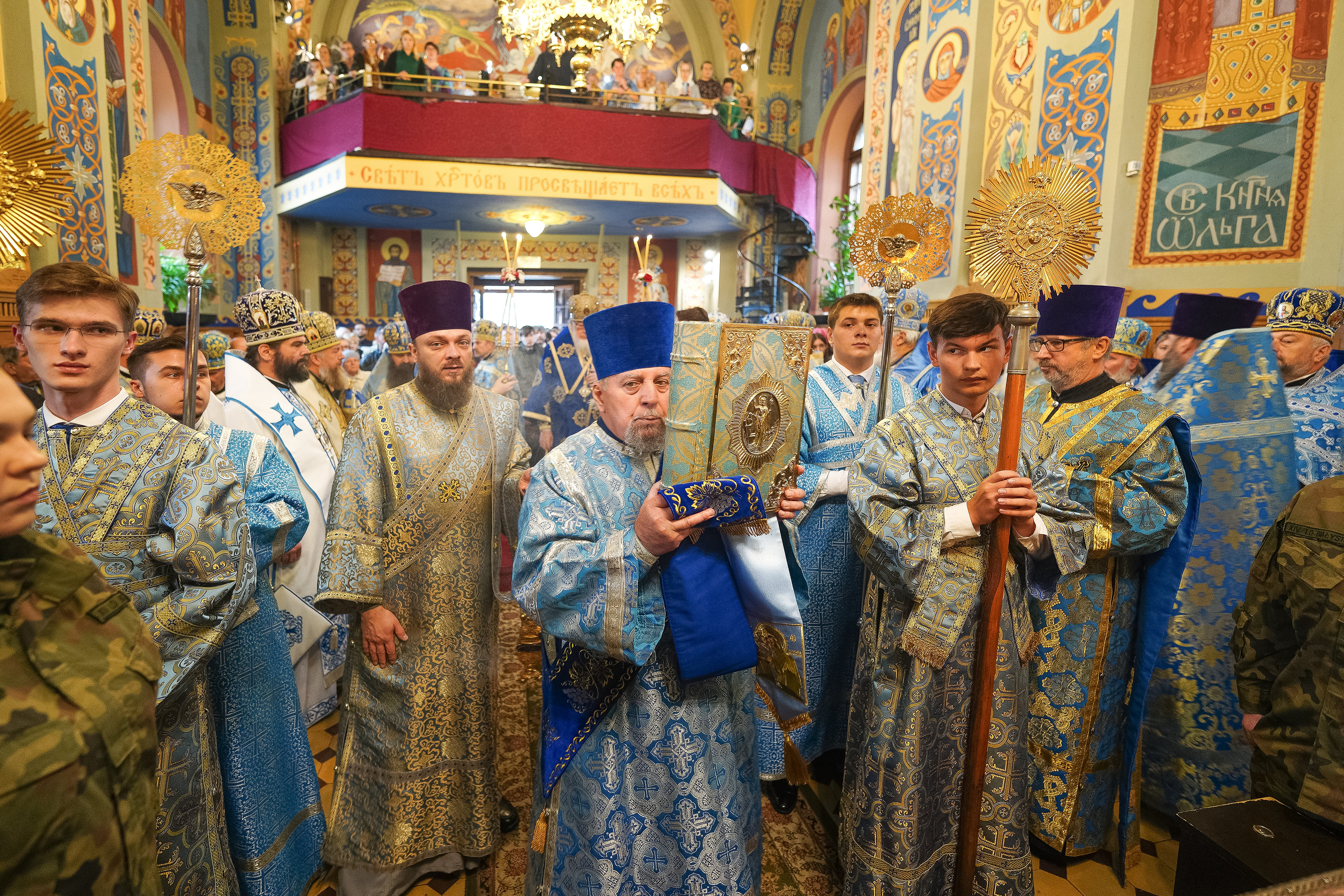 St. Martyr Gabriel feast in St. Nicholas Cathedral in Białystok