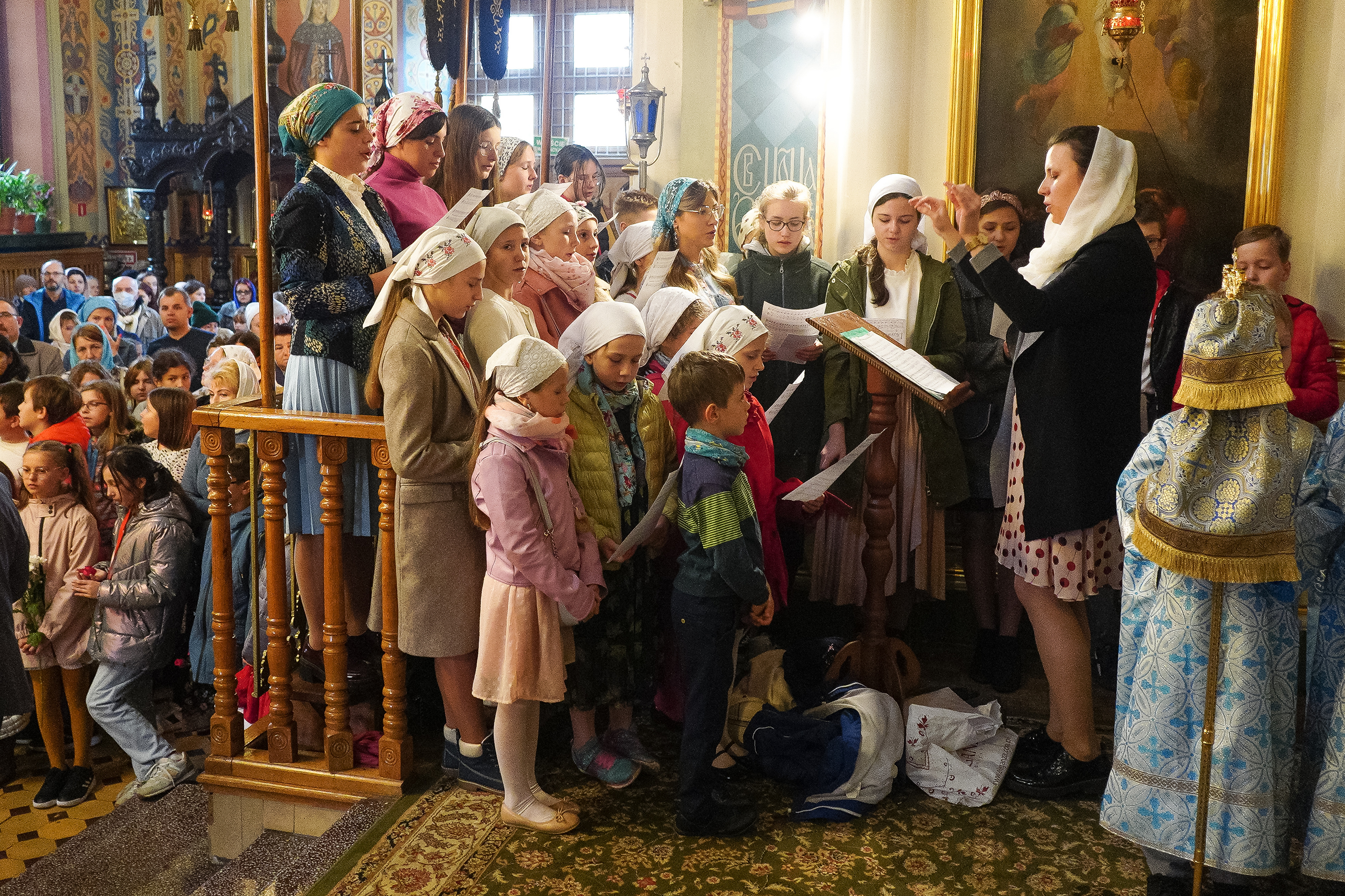 St. Martyr Gabriel feast in St. Nicholas Cathedral in Białystok