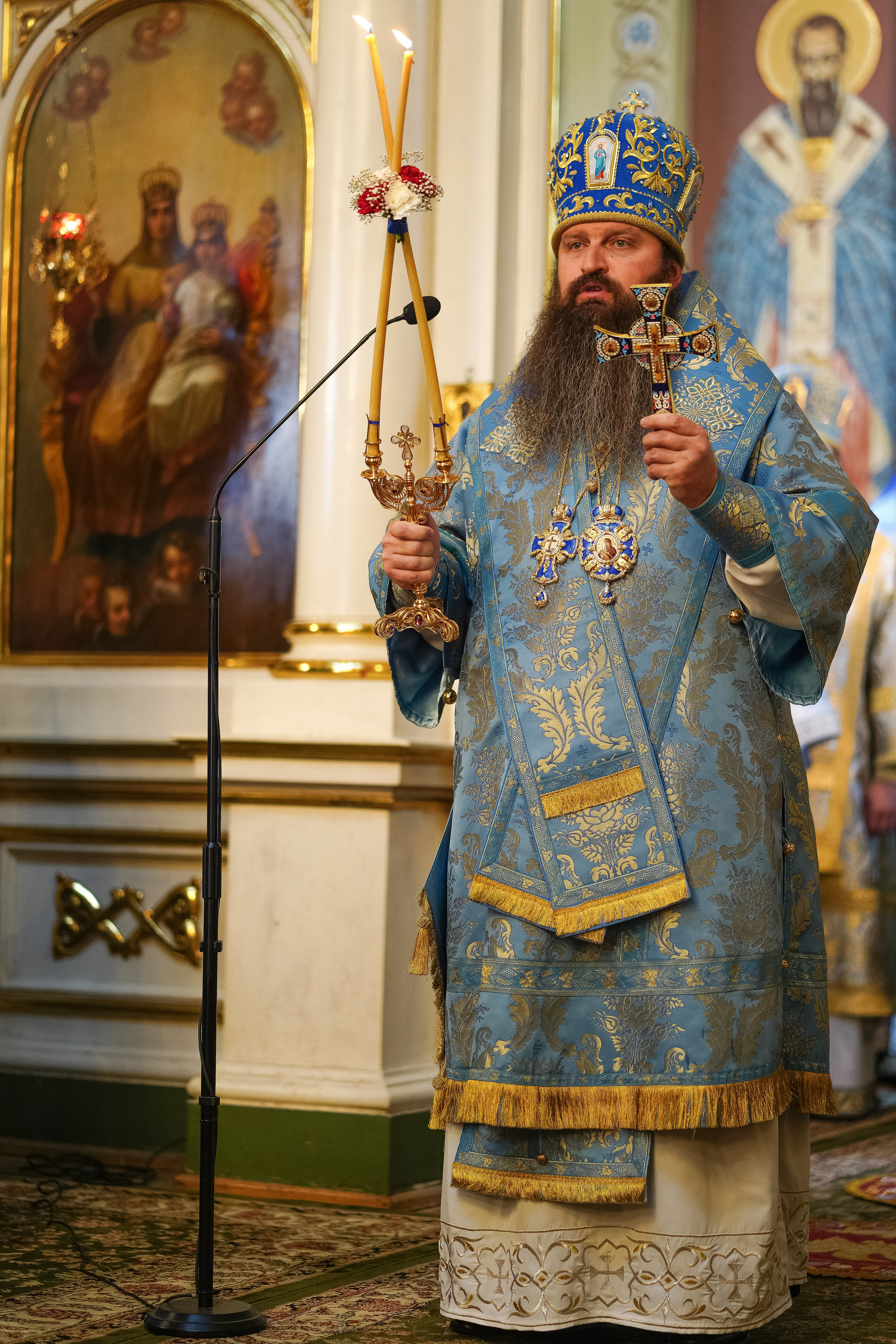 St. Martyr Gabriel feast in St. Nicholas Cathedral in Białystok