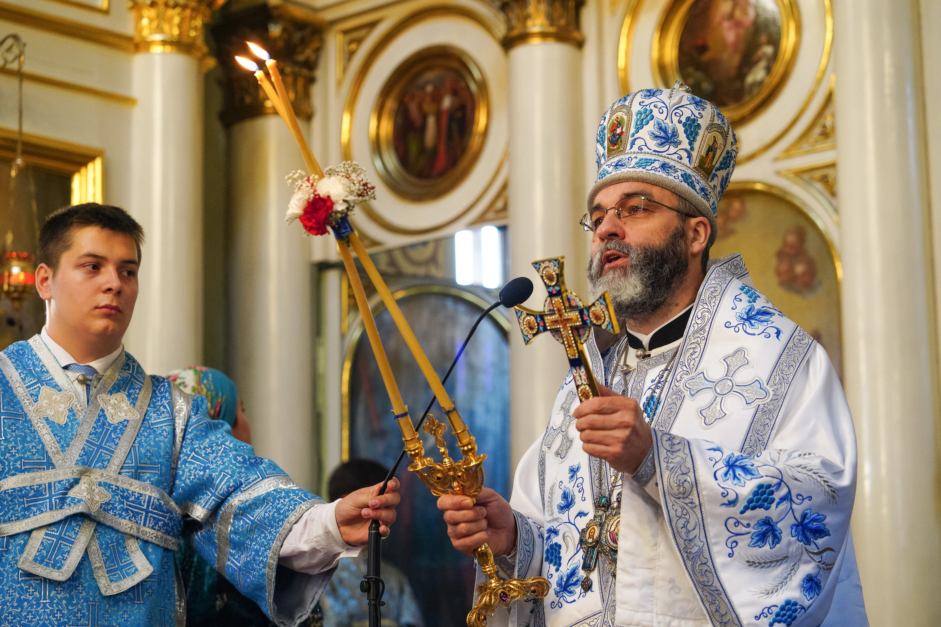 St. Martyr Gabriel feast in St. Nicholas Cathedral in Białystok