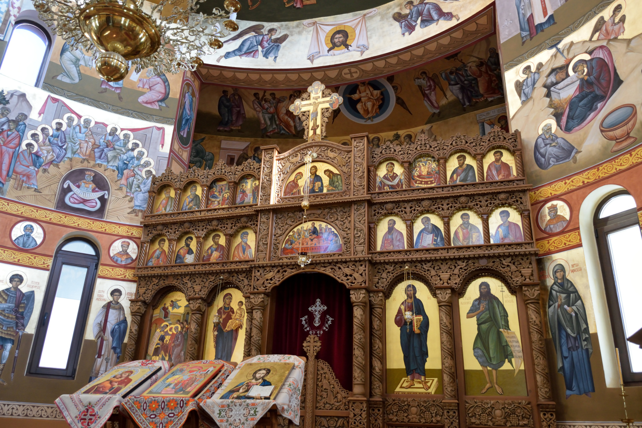 Ikonostas klisurskiego monasteru 2022