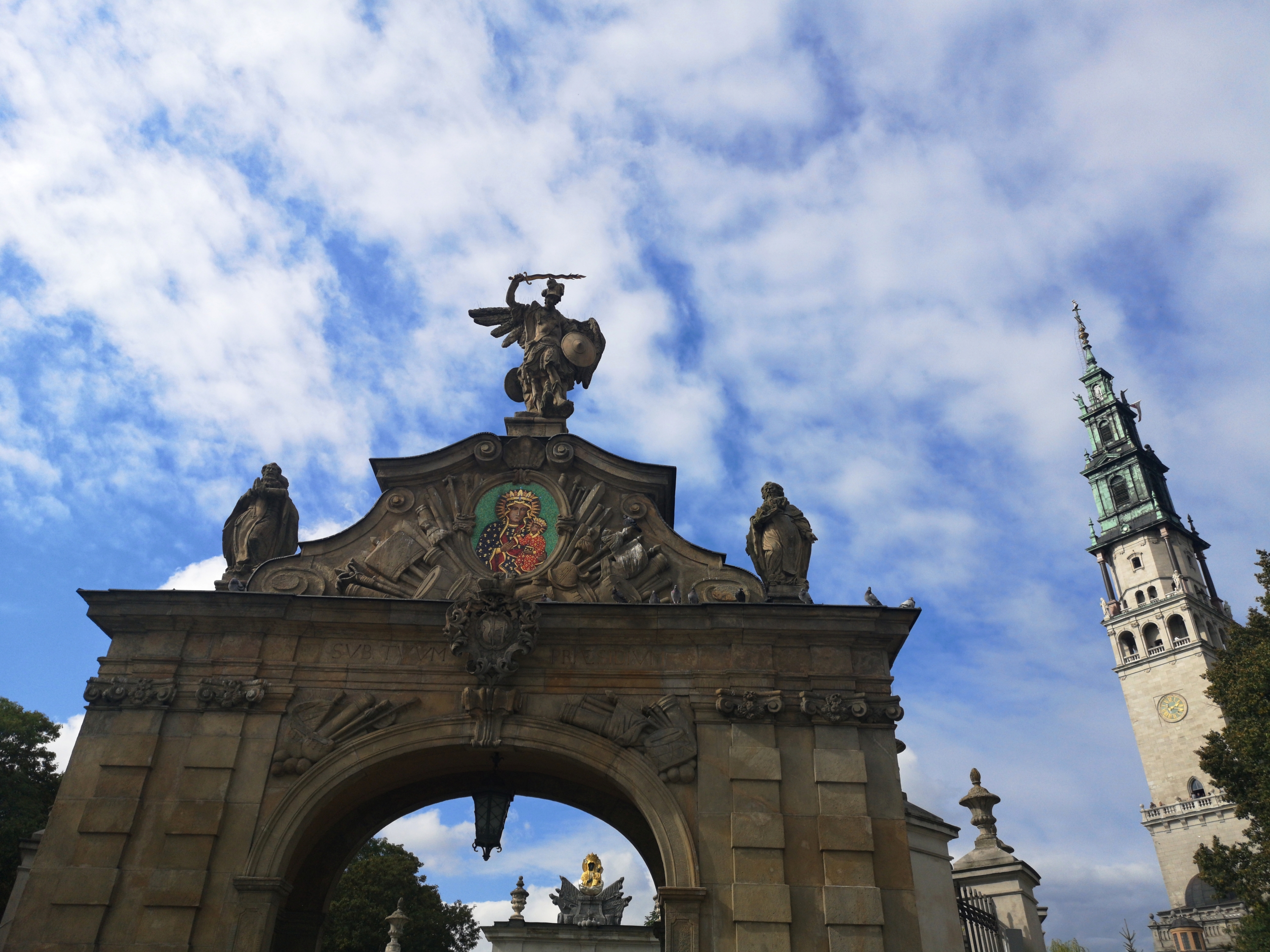 Jasna Góra - sanktuarium katolickie, ale przechowującee prawosławną ikonę