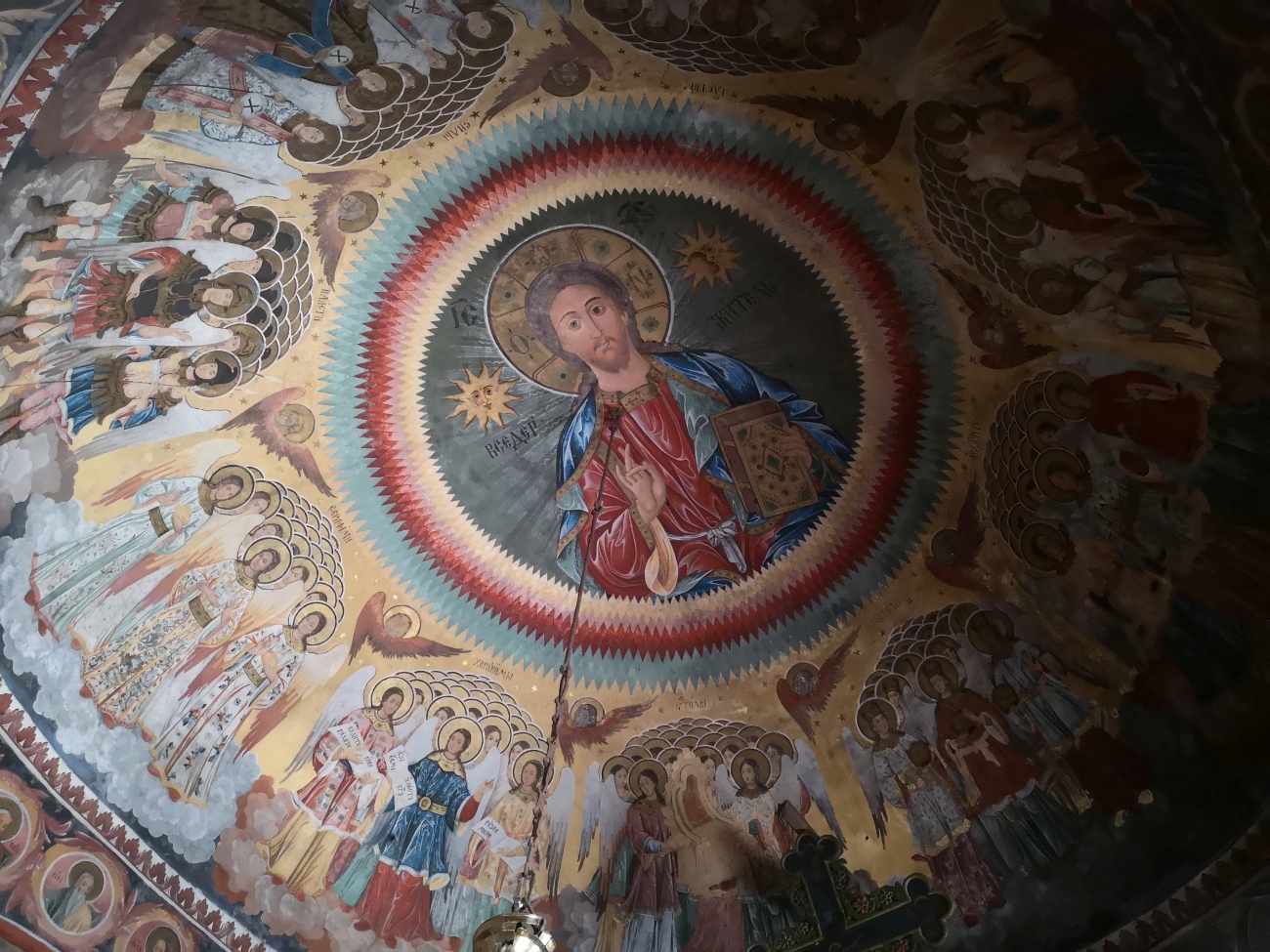 Christ Pantocrator - one of the Rila chapels, 2022