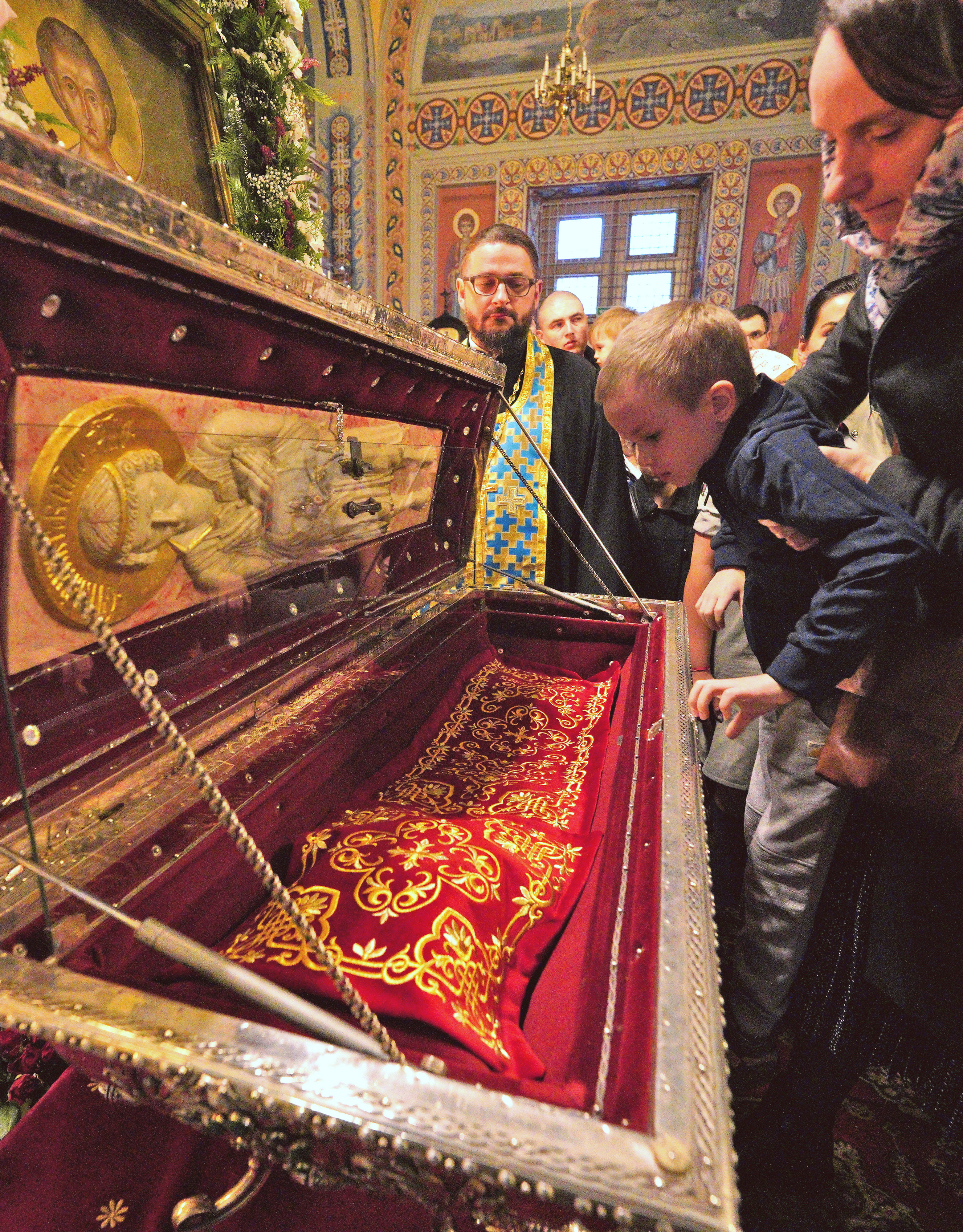 St. Martyr Gabriel feast in St. Nicholas Cathedral in Białystok 
