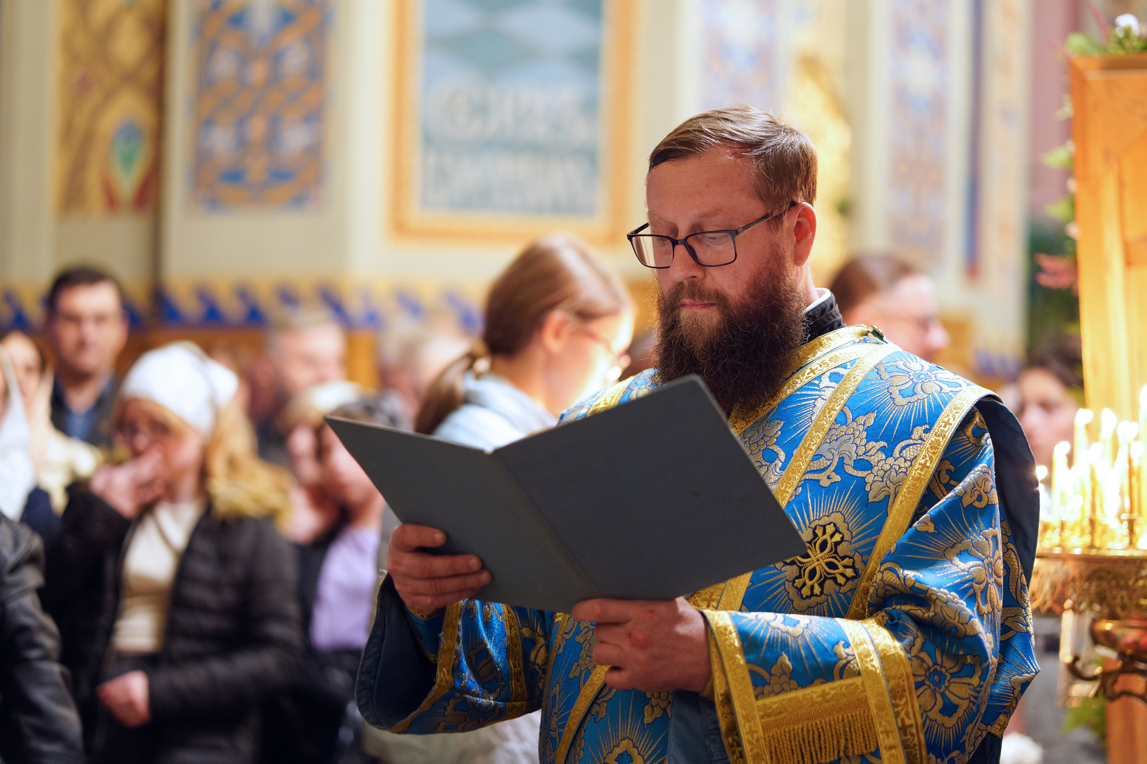 St. Martyr Gabriel feast in St. Nicholas Cathedral in Białystok 