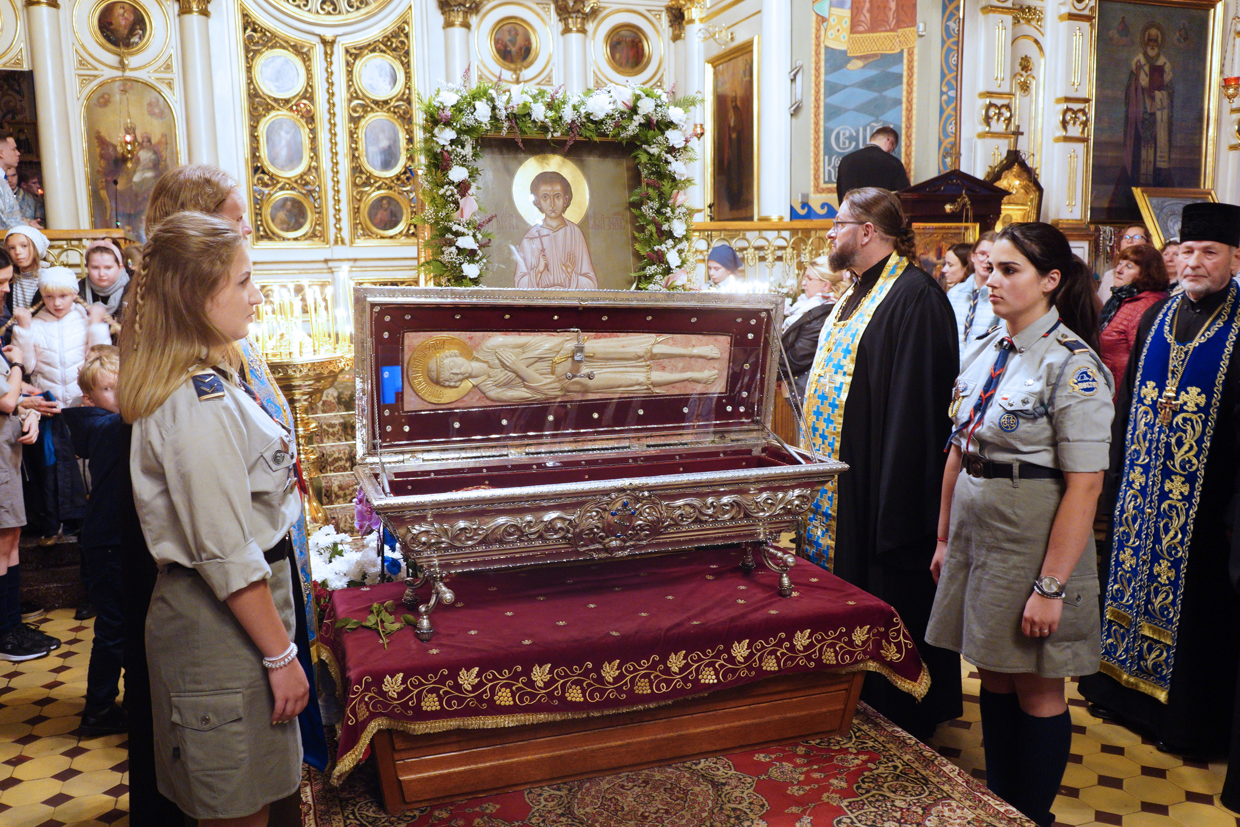St. Martyr Gabriel feast in St. Nicholas Cathedral in Białystok 