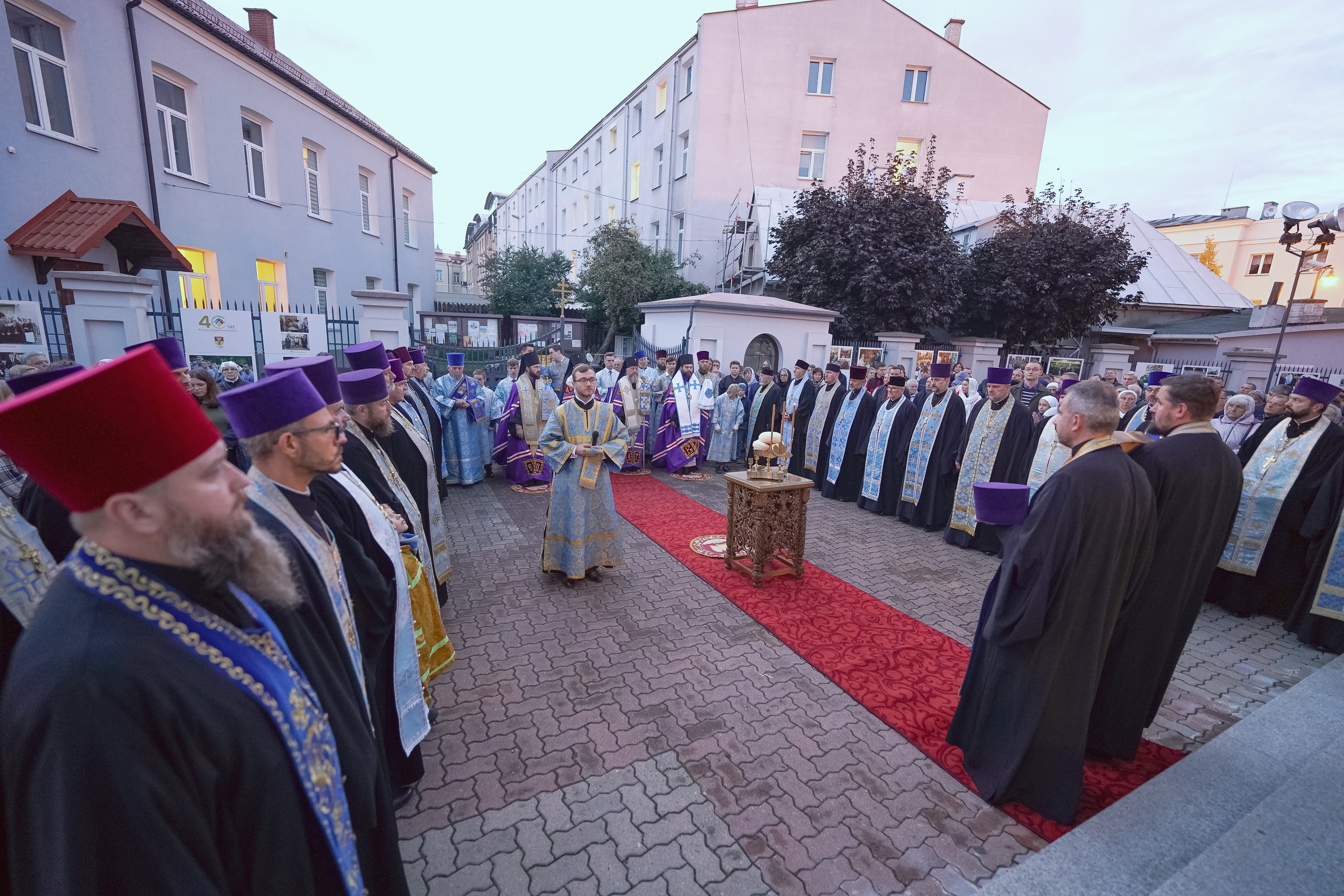 St. Martyr Gabriel feast in St. Nicholas Cathedral in Białystok 