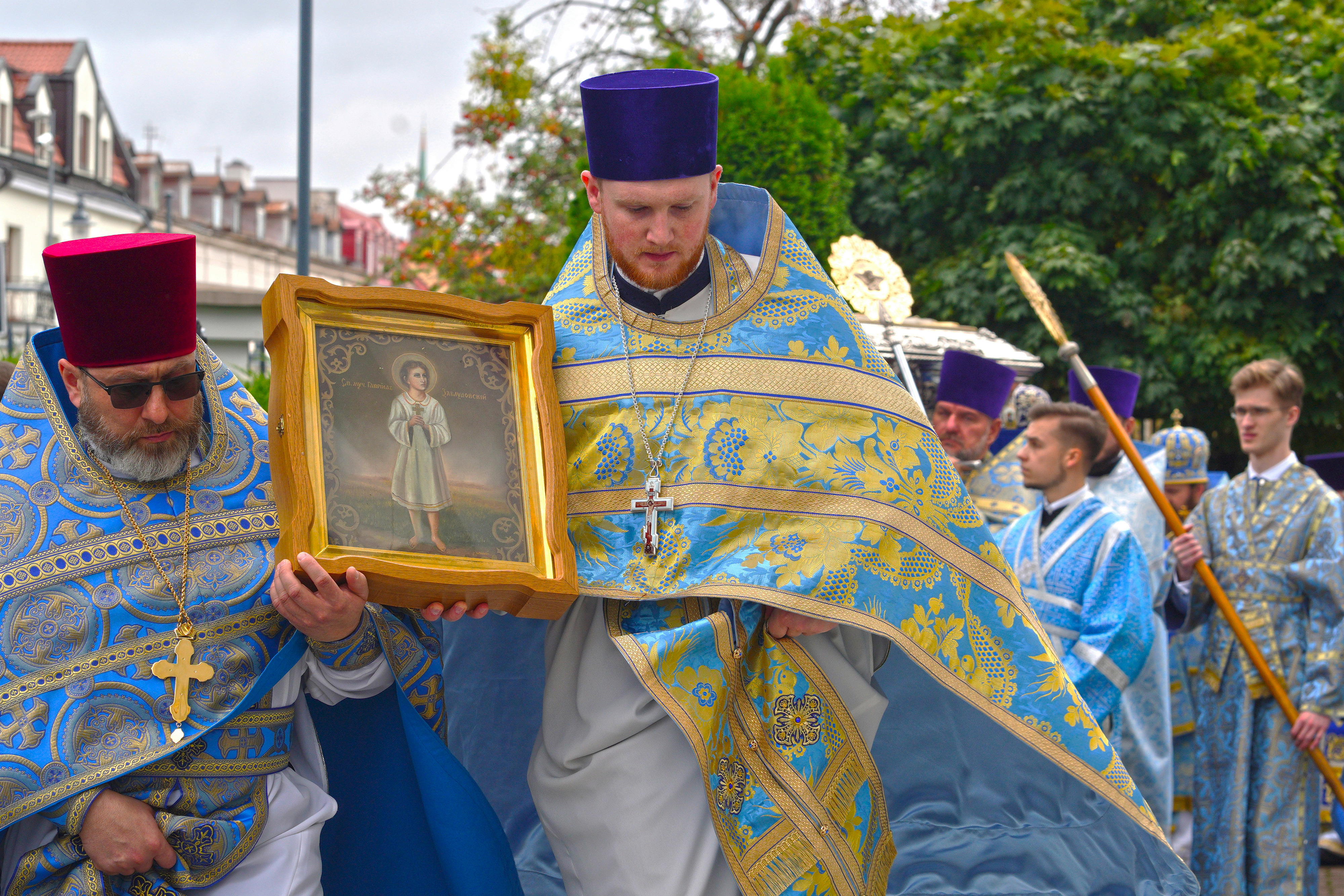 St. Martyr Gabriel feast in St. Nicholas Cathedral in Białystok 