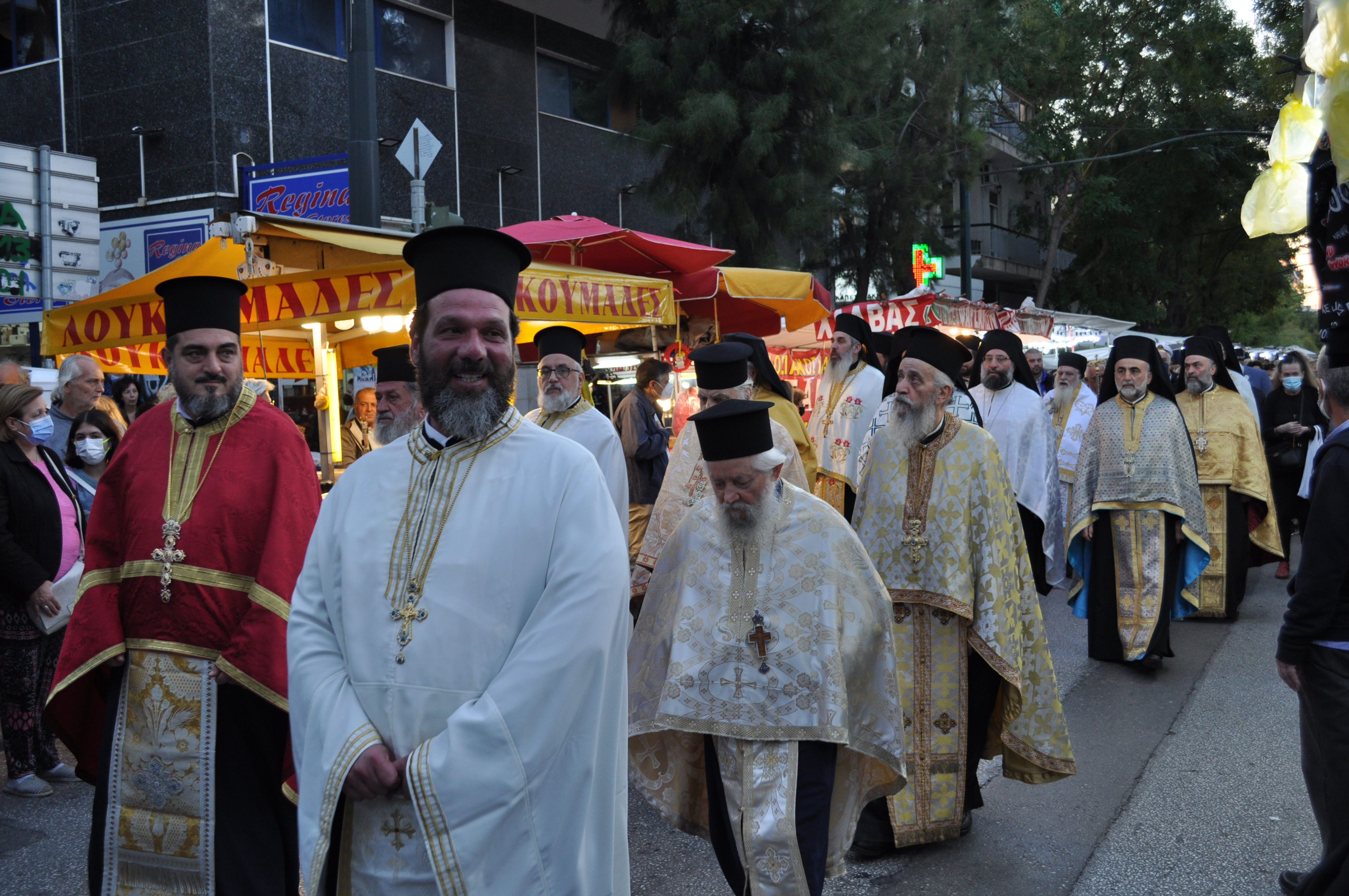 From St. Artemios&#039 Icon Procession, Athens 20 Oct 2022