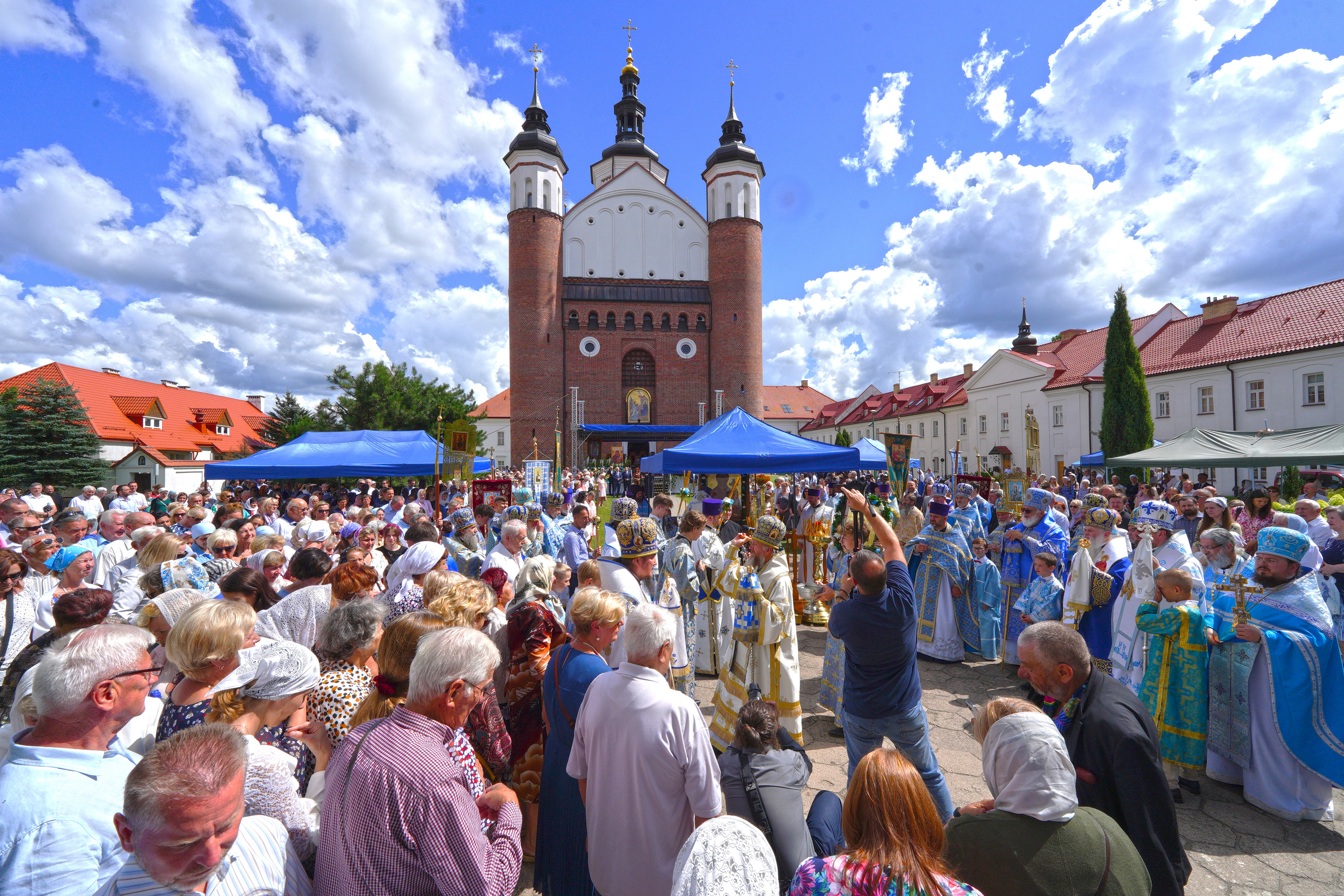 The fest of Supraśl Icon of the Mother of God Icon in Supraśl Monastery 