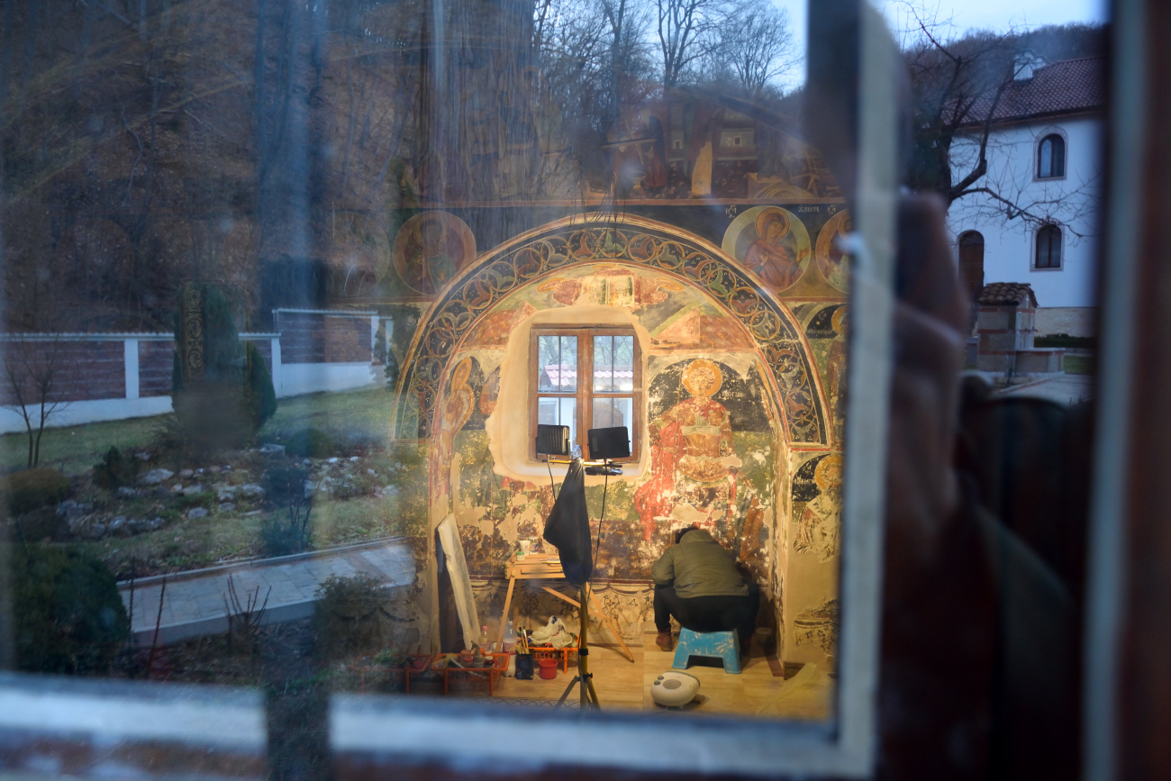 Renovation works in monastery "Divotinski" 2022