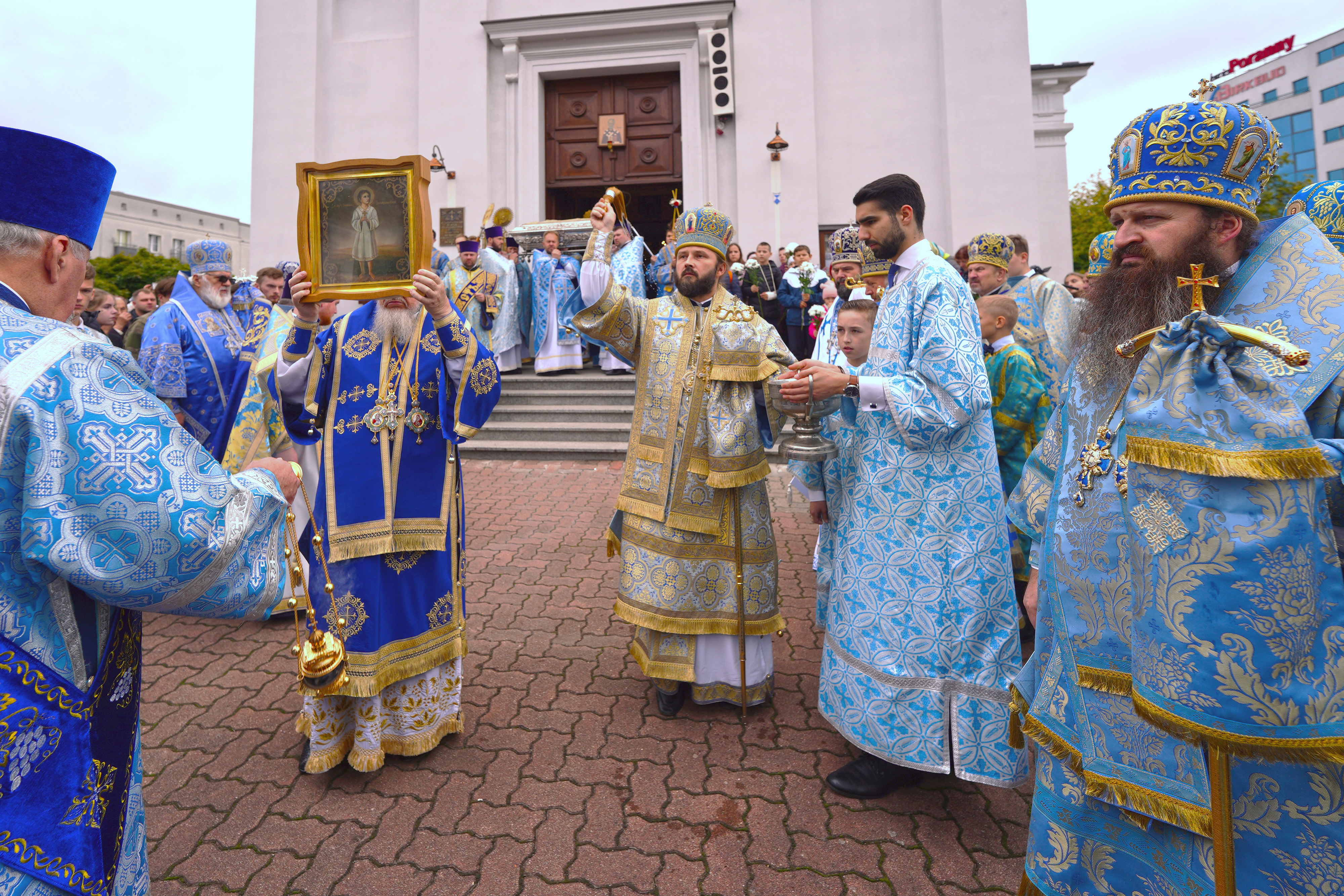 St. Martyr Gabriel feast in St. Nicholas Cathedral in Białystok  