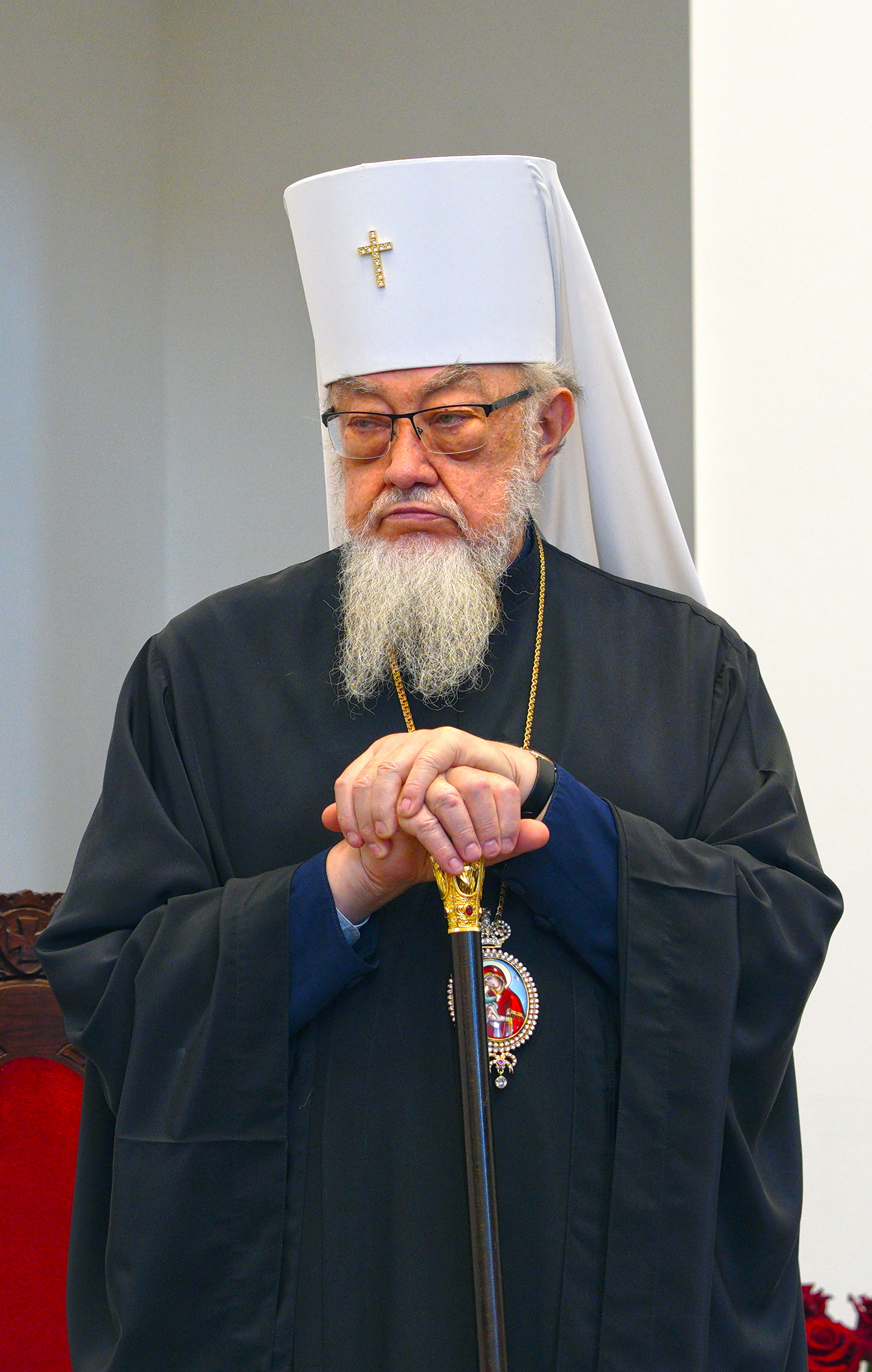 The ceremont of granting to archbishop Anastasios of Tirana and All Albania honorable doctorate 