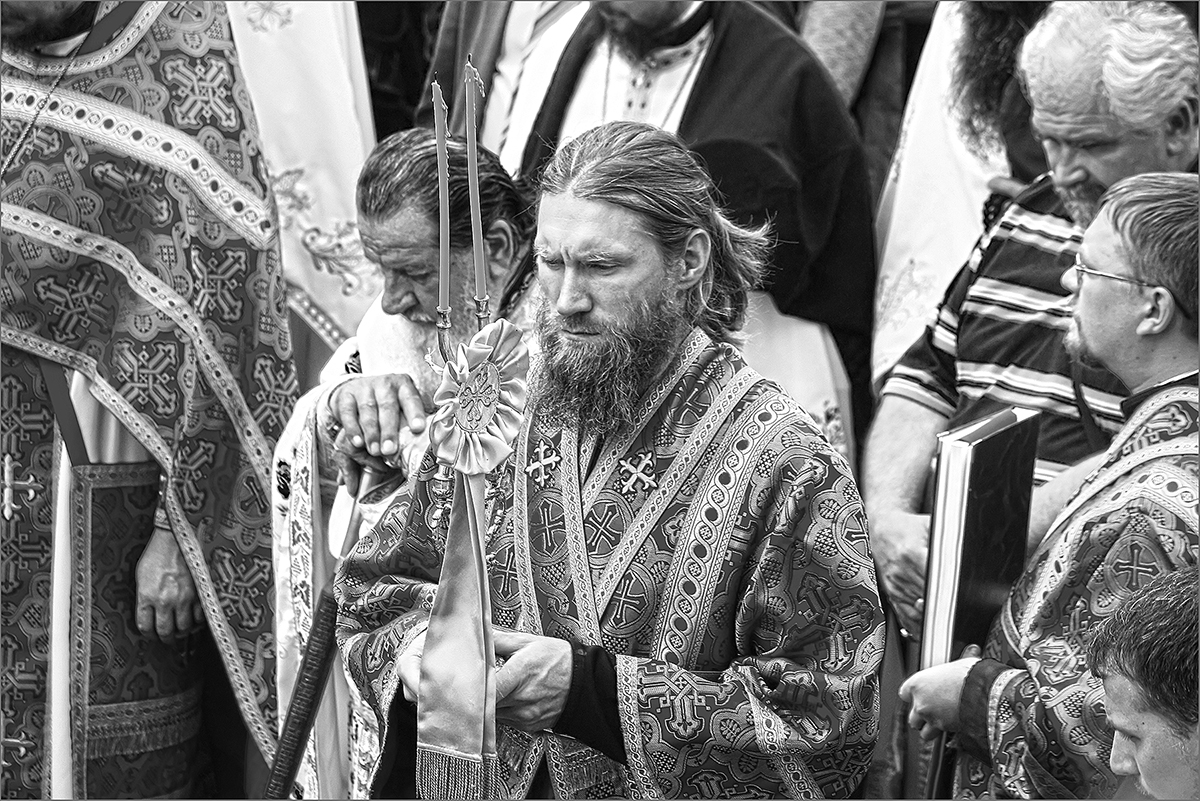 At Lelic monastery - У манастиру Лелић