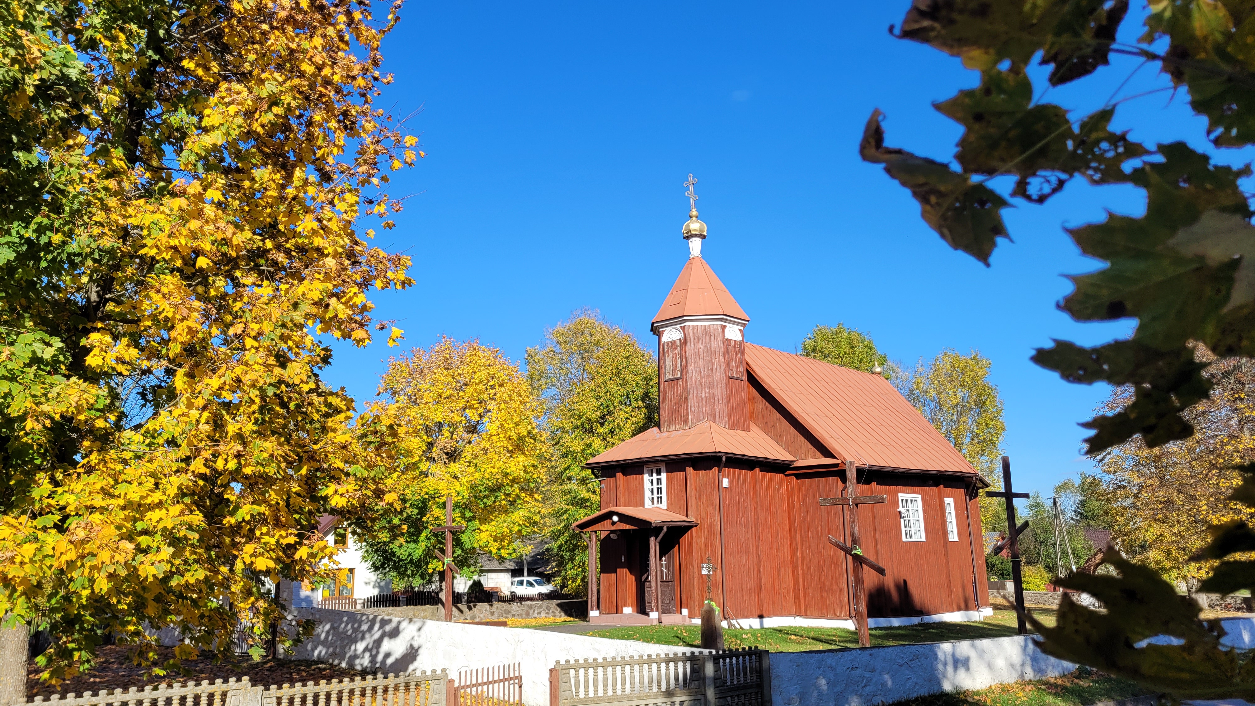 The Orthodox church in Topolany