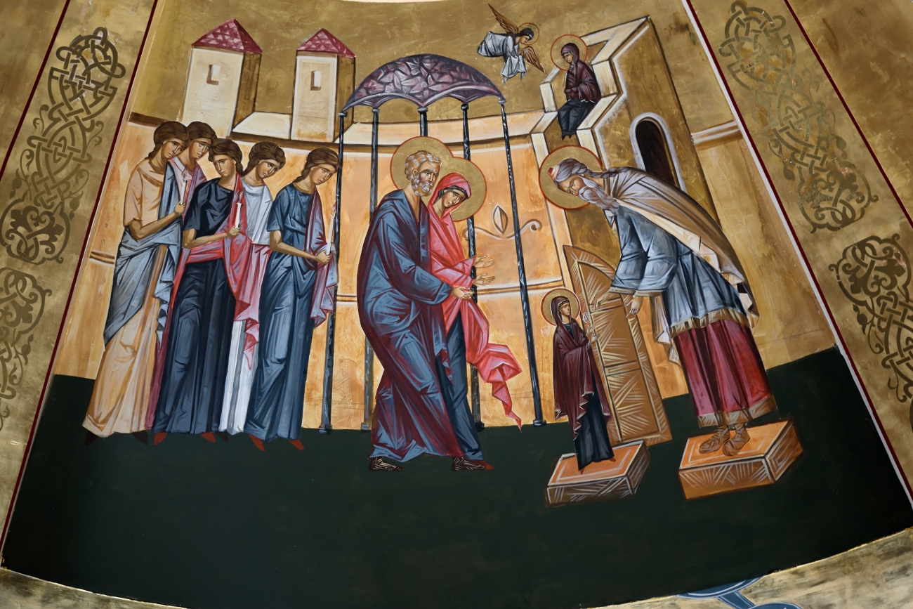 Wprowadzenie Bogurodzicy do Świątyni, klisurski monaster
