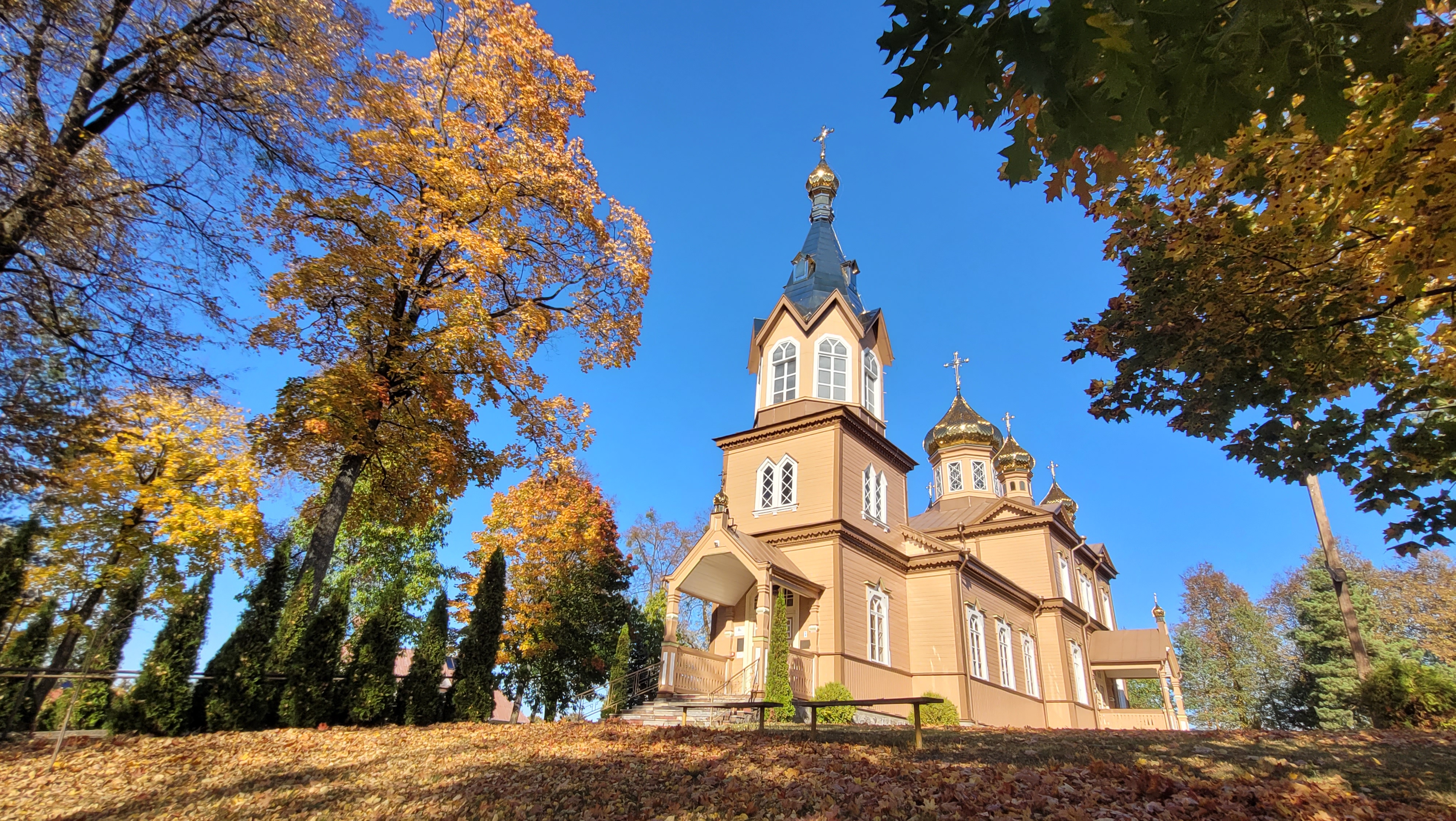 The Orthodox church in Michałowo