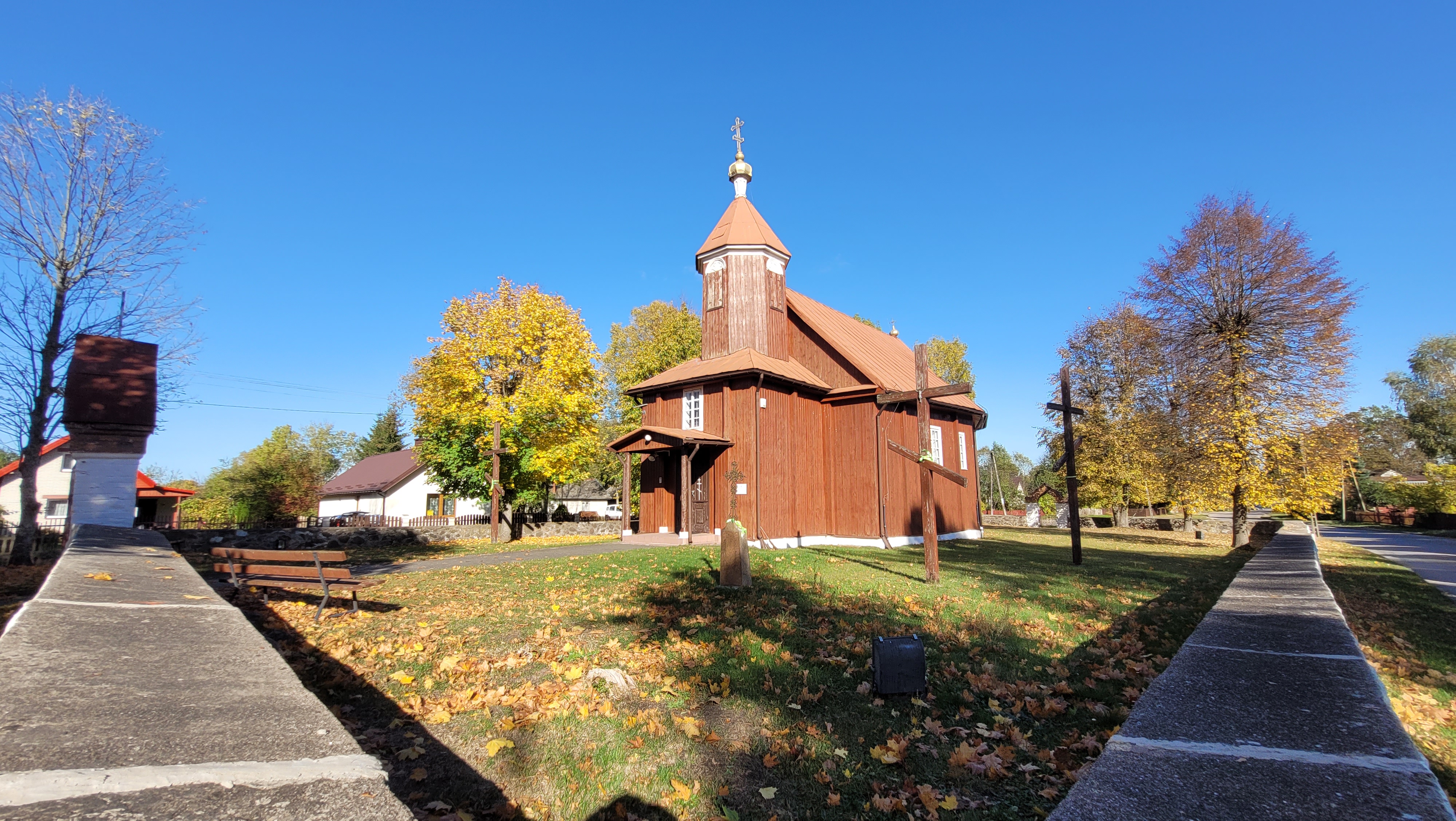 The Orthodox church in Topolany