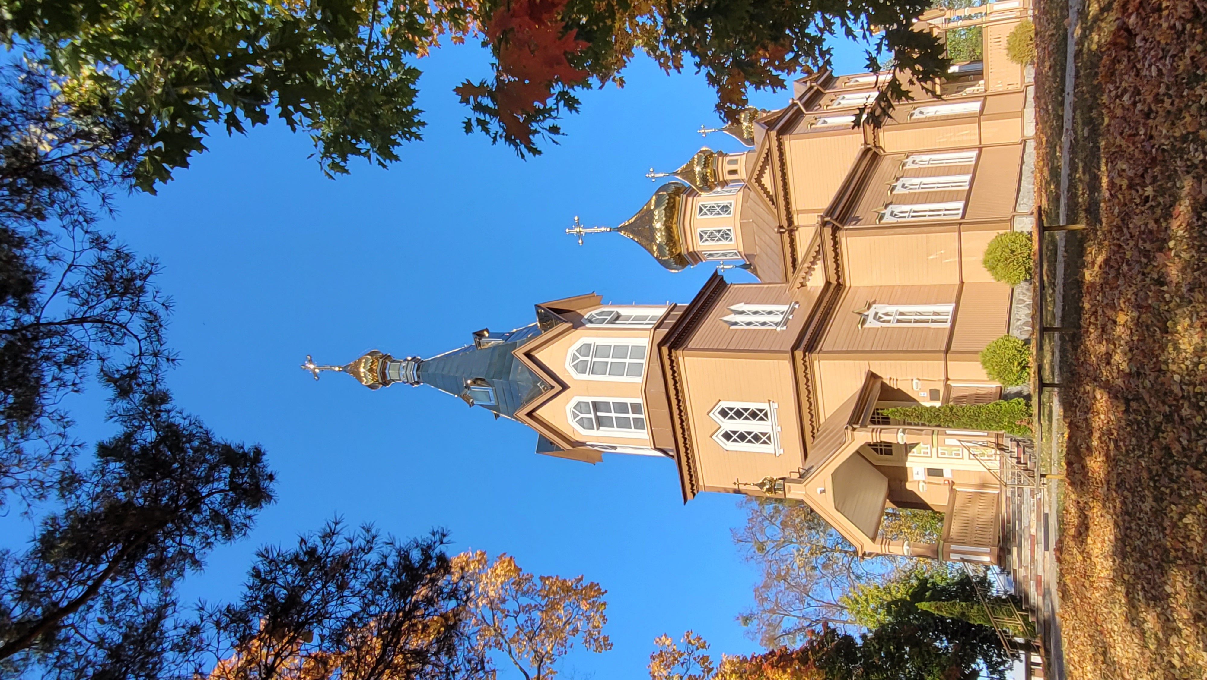 The Orthodox church in Michałowo