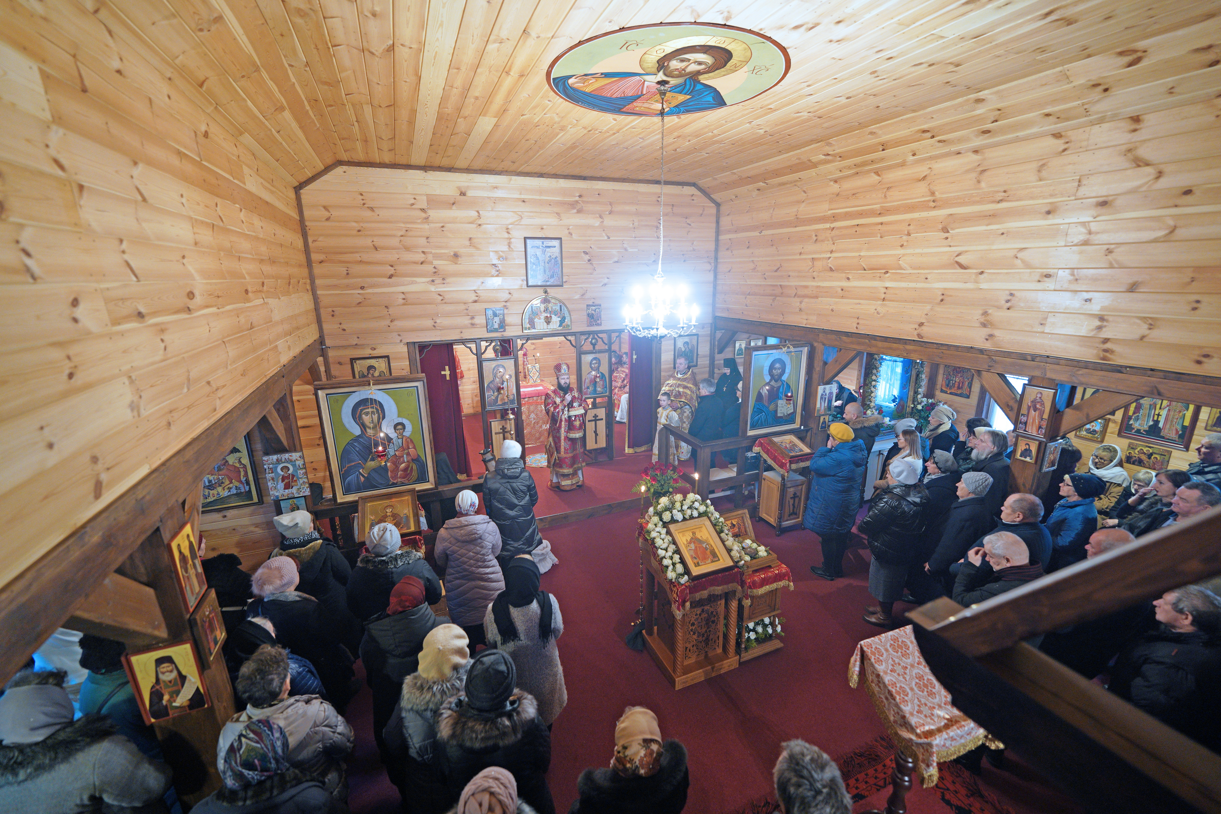 St. Catherine feast in Orthodox Convent in Zaleszany