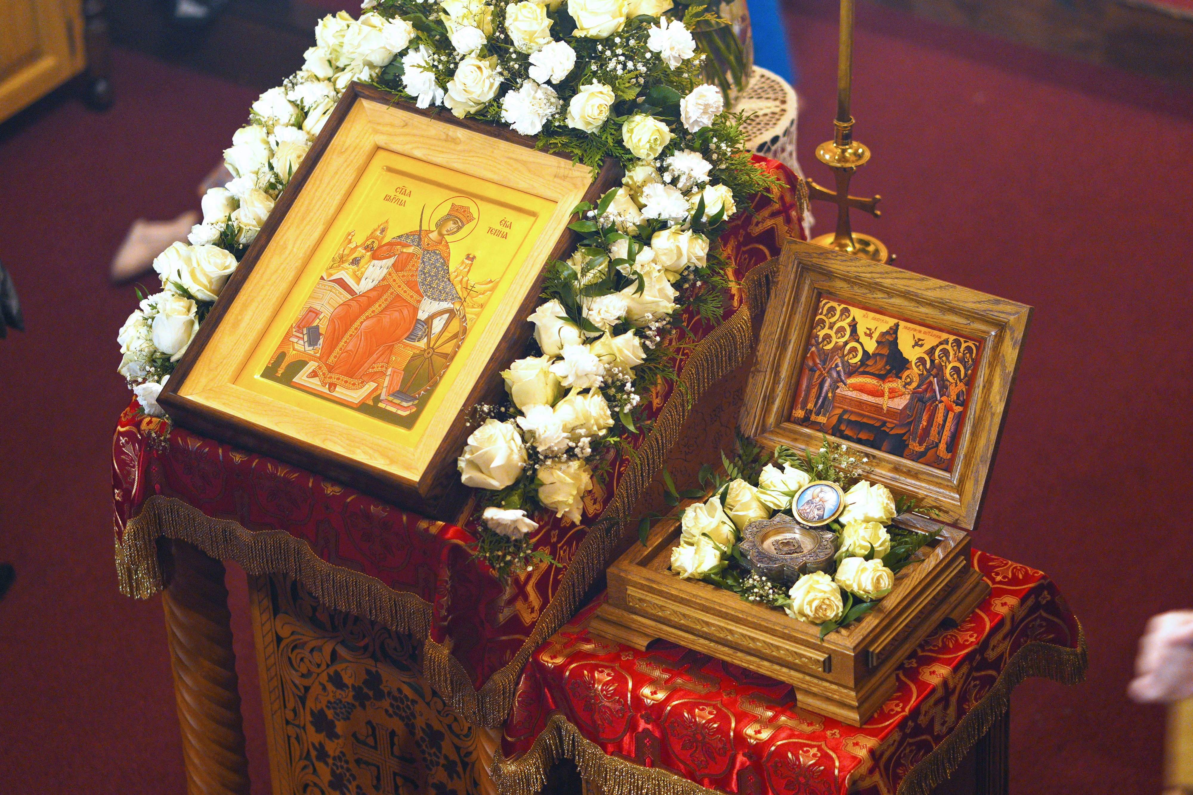 St. Catherine feast in Orthodox Convent in Zaleszany