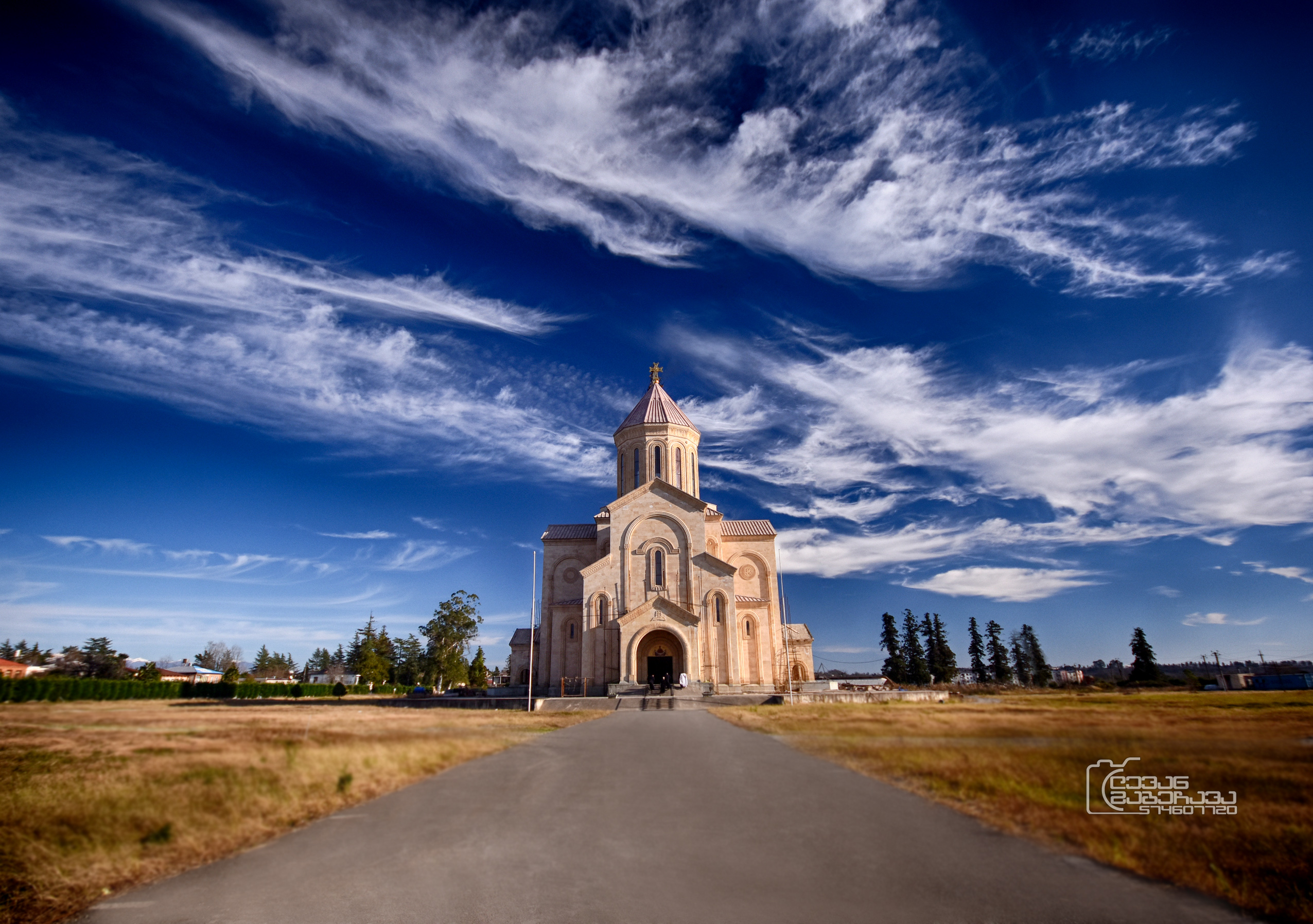 The Orthodox church in Zugdidi. Georgia