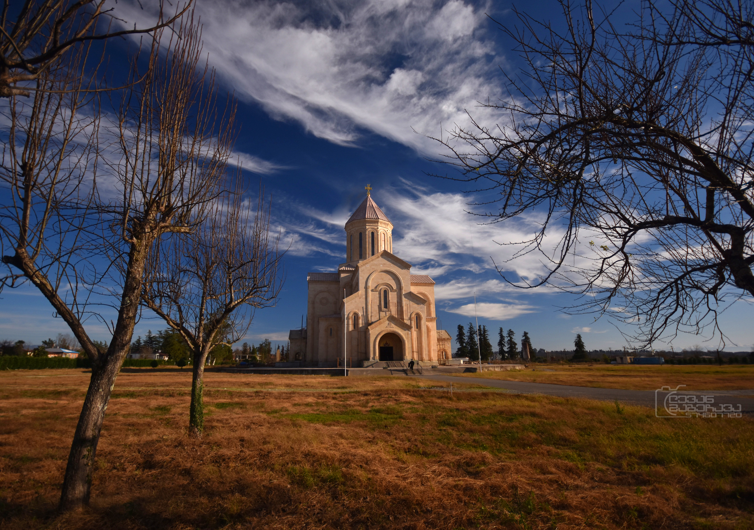 The Orthodox church in Zugdidi. Georgia
