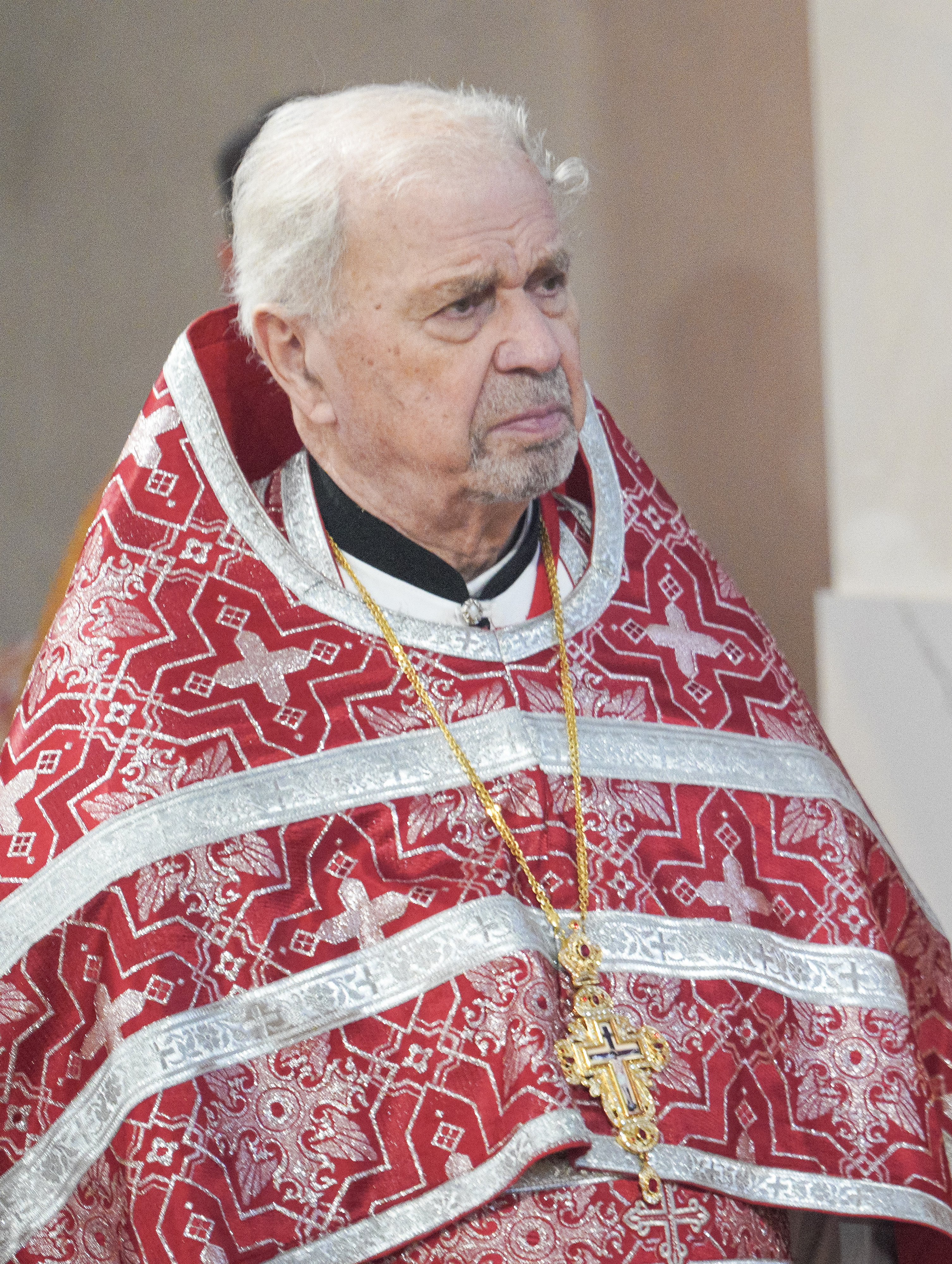 The first Divine Liturgy in St. Martyr Gregory Peradze church in Białystok