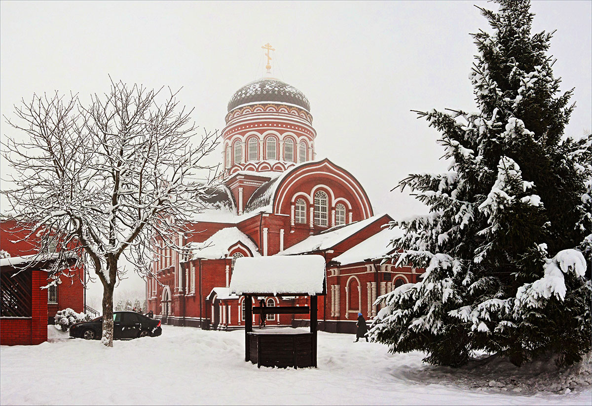 Снежное утро