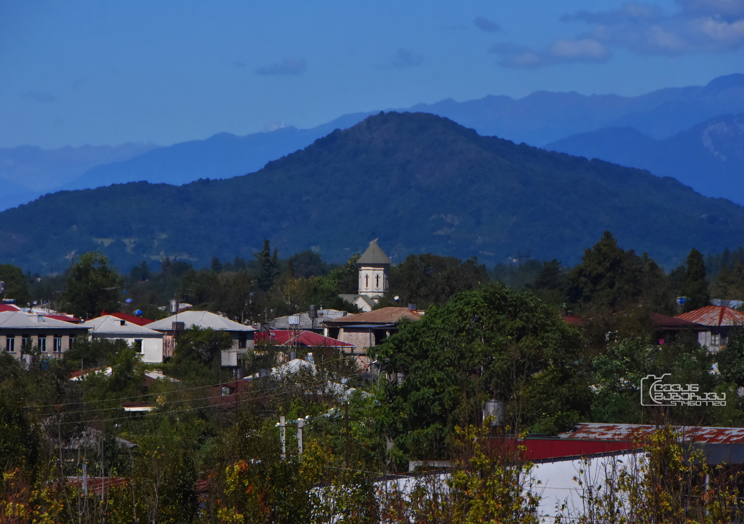 Orthodox Church in Zugdidi. Georgia.