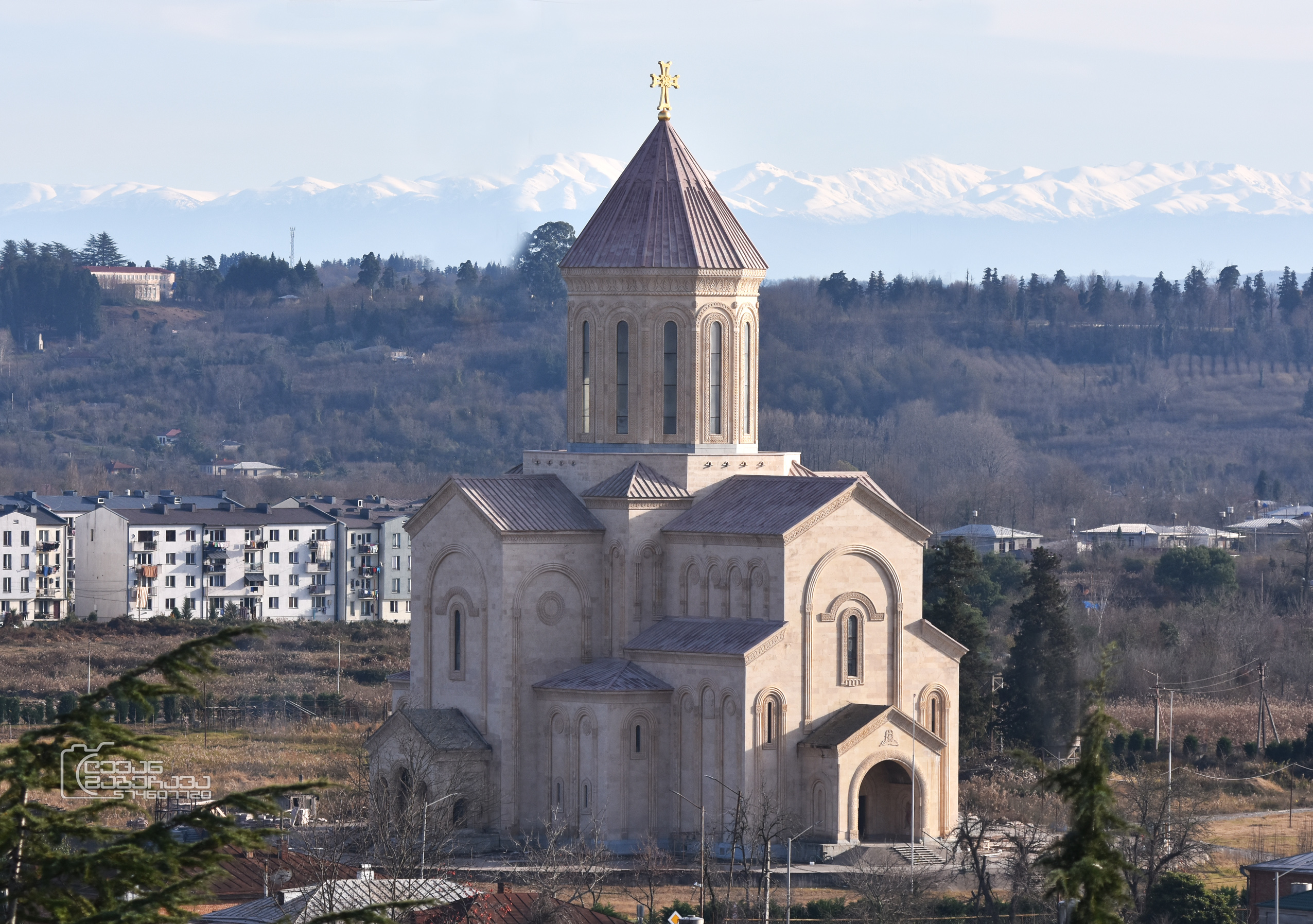 Orthodox Church in Zugdidi. Georgia.