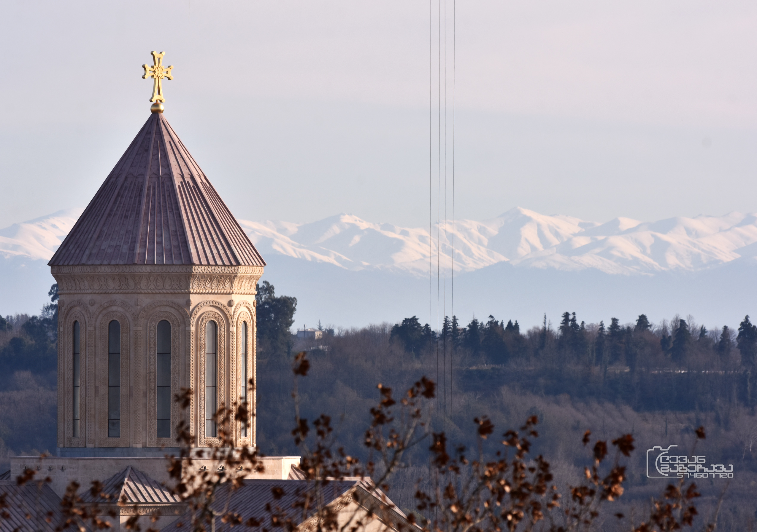 Orthodox Church in Zugdidi. Georgia.